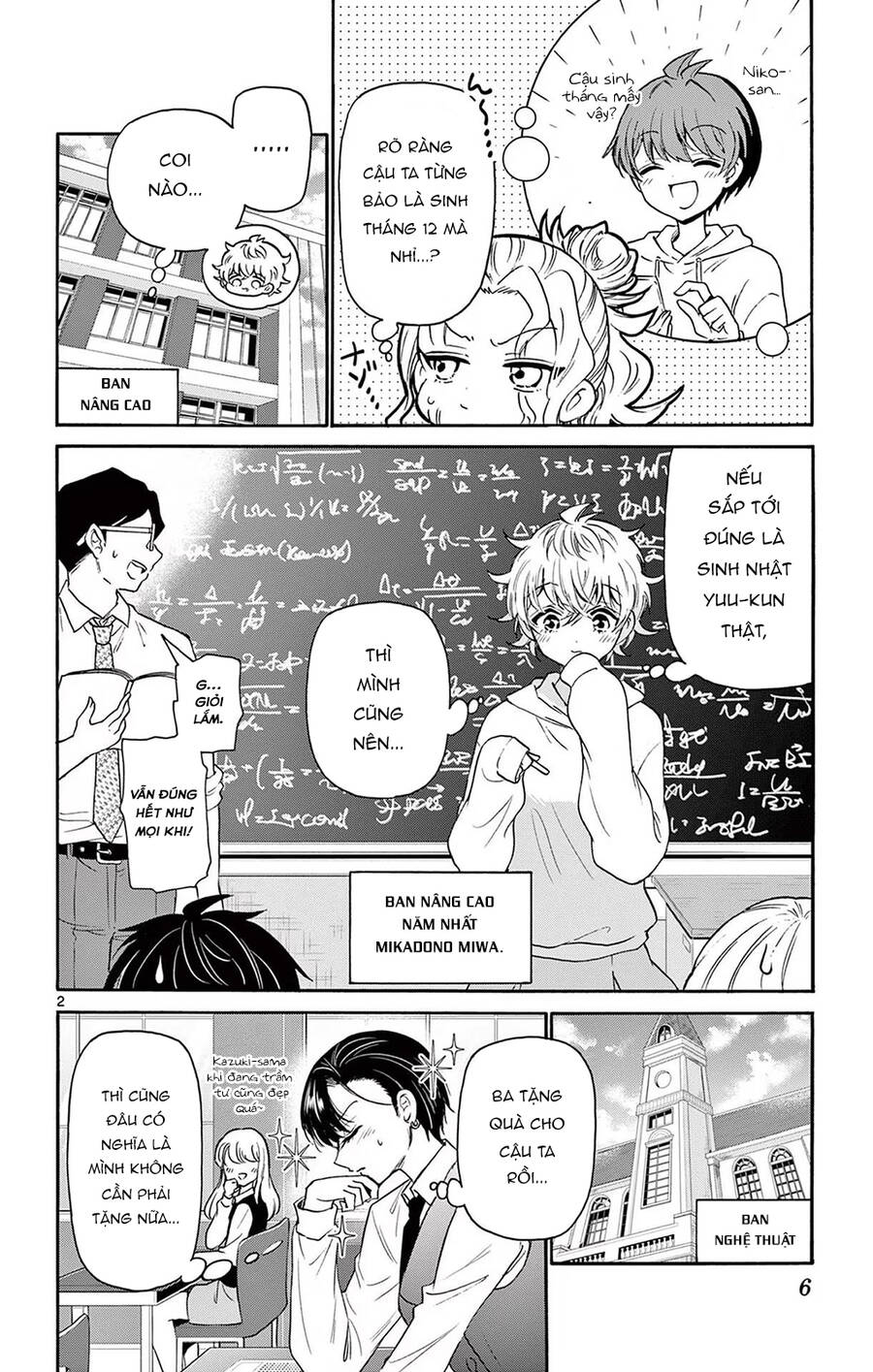 Ba Chị Em Nhà Mikadono Dễ Đối Phó Thật Đấy Chap 57 - Next Chap 58