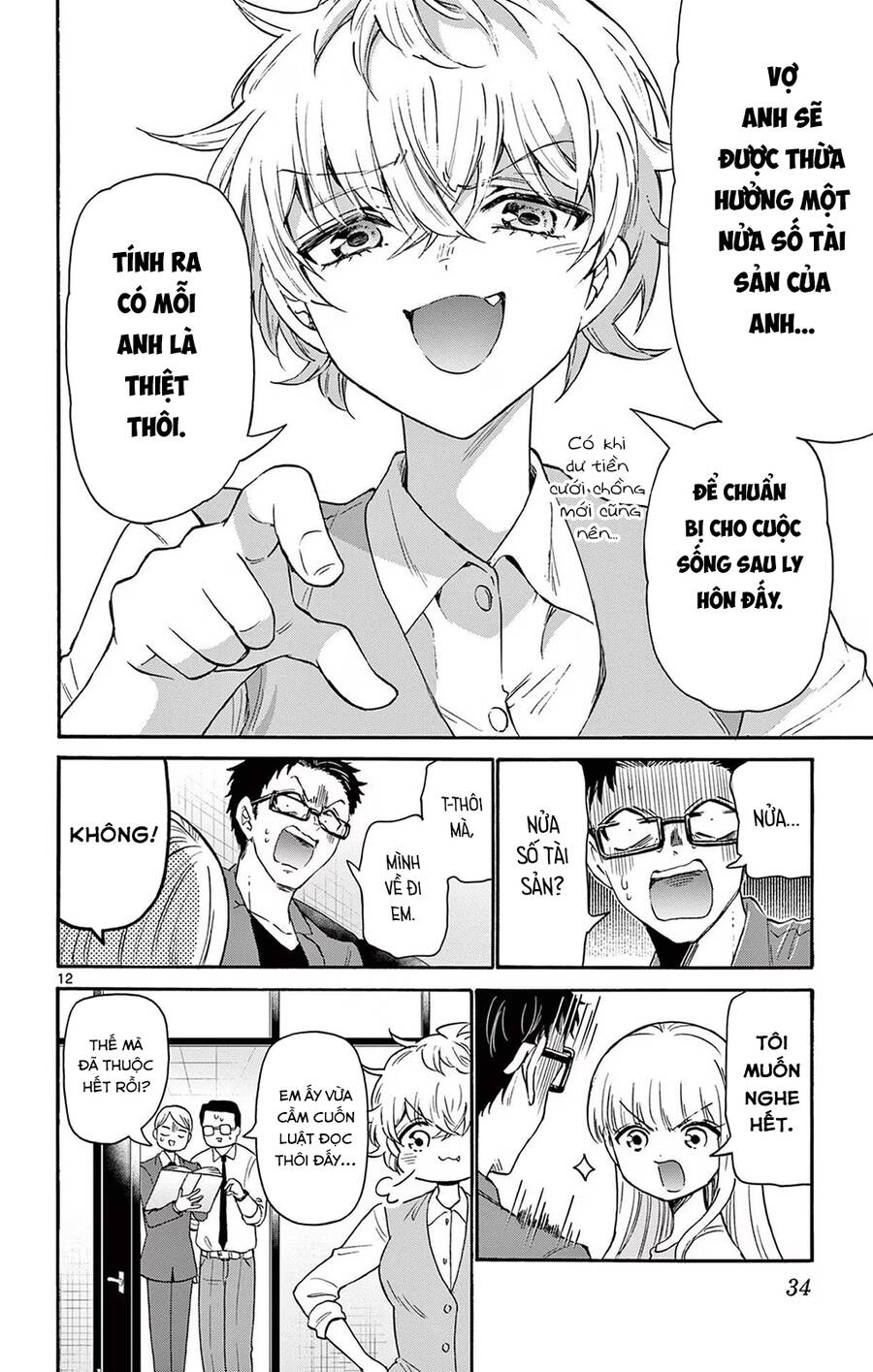 Ba Chị Em Nhà Mikadono Dễ Đối Phó Thật Đấy Chap 58 - Next Chap 59
