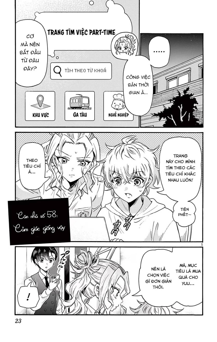 Ba Chị Em Nhà Mikadono Dễ Đối Phó Thật Đấy Chap 58 - Next Chap 59