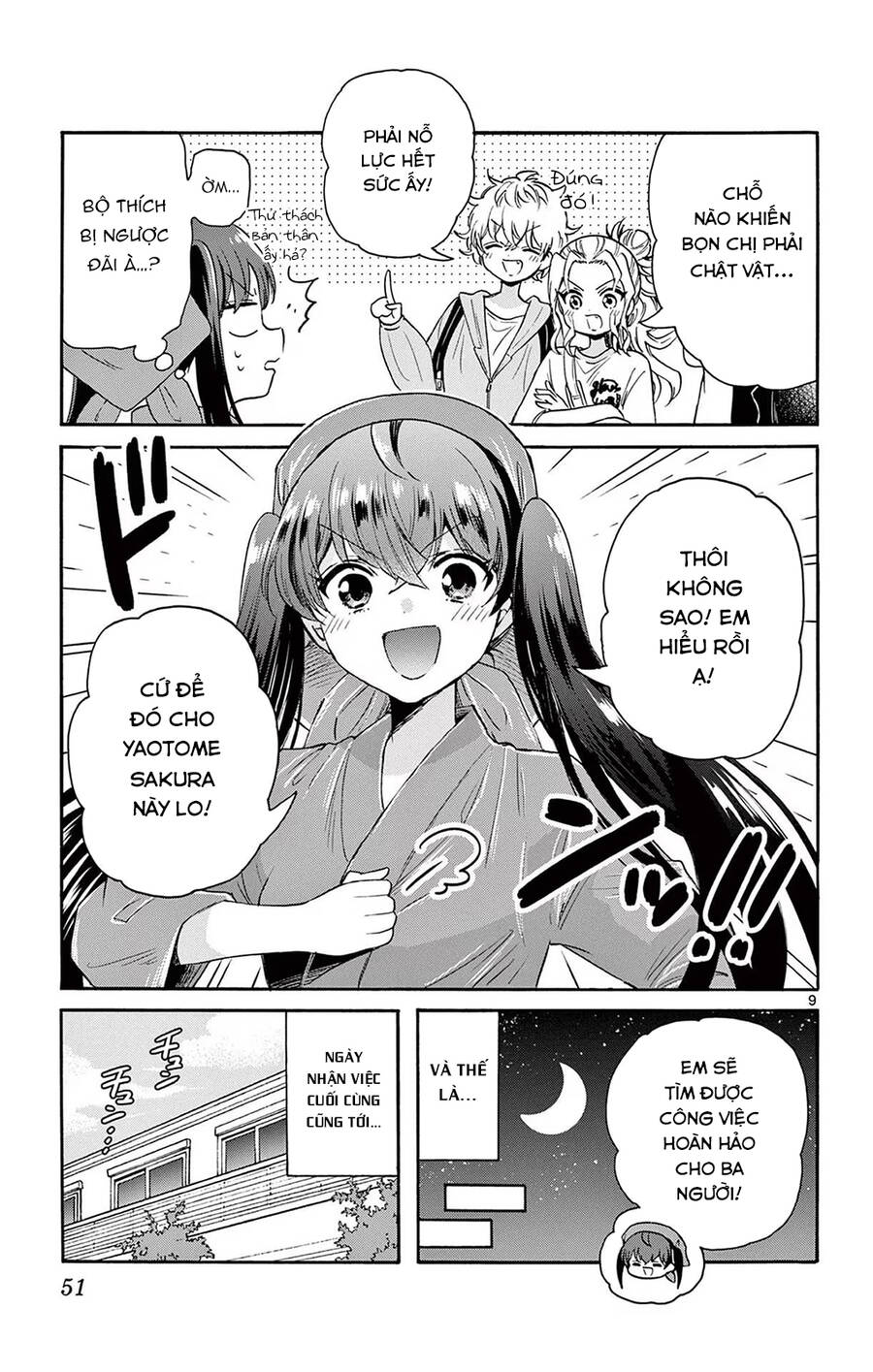 Ba Chị Em Nhà Mikadono Dễ Đối Phó Thật Đấy Chap 59 - Next Chap 60