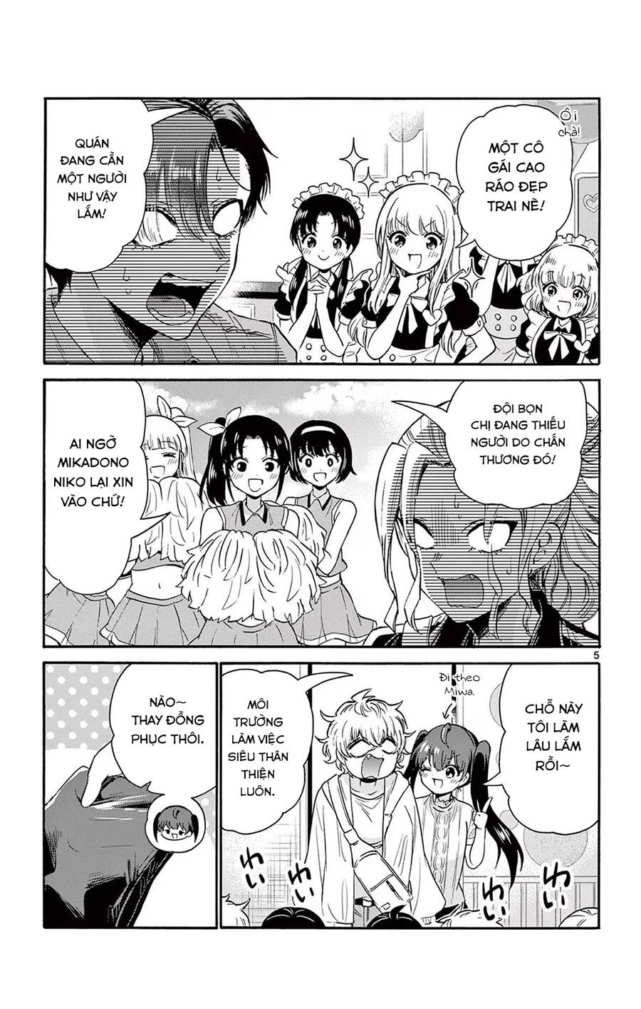 Ba Chị Em Nhà Mikadono Dễ Đối Phó Thật Đấy Chap 59 - Next Chap 60