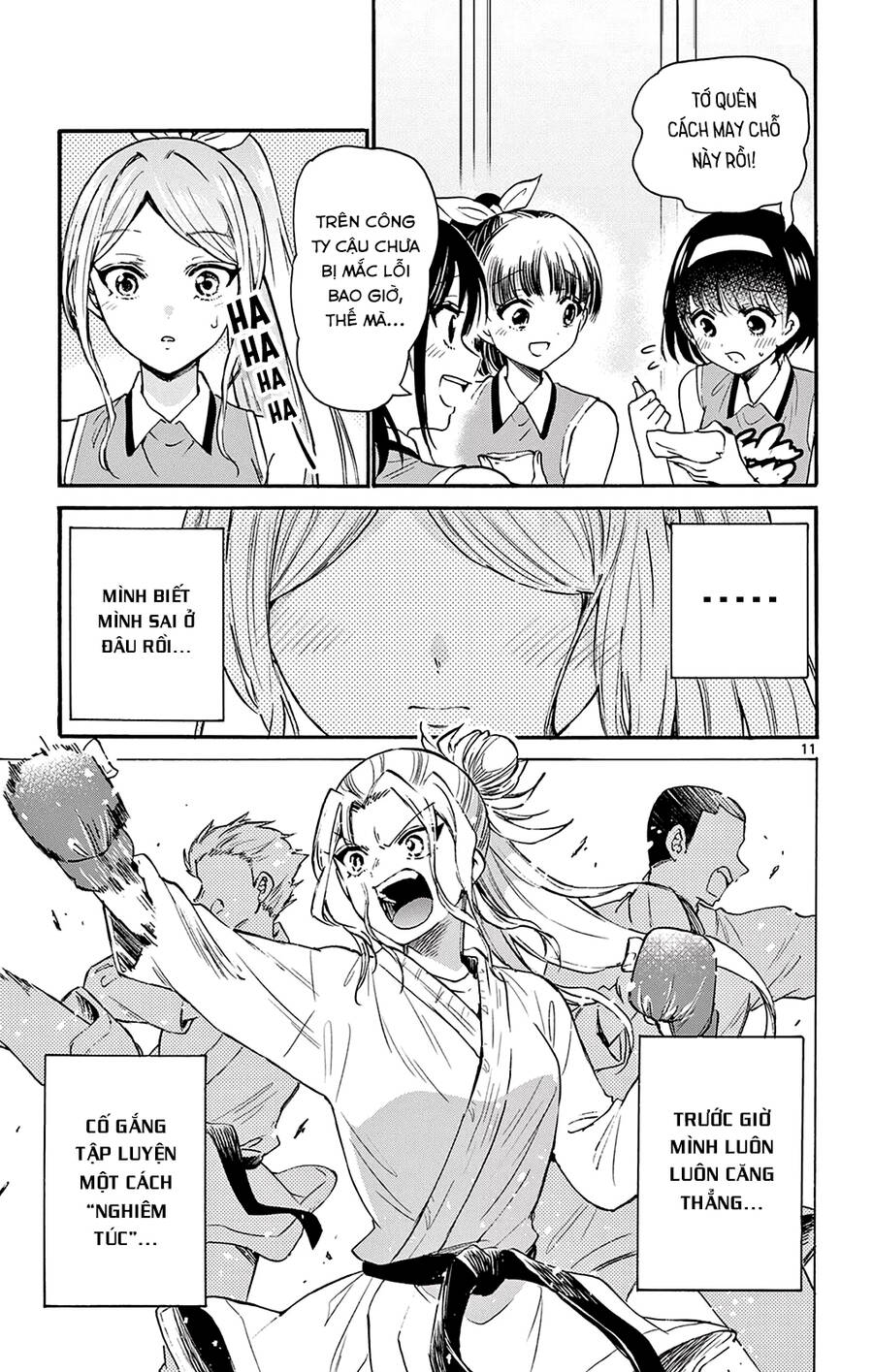Ba Chị Em Nhà Mikadono Dễ Đối Phó Thật Đấy Chap 62 - Next Chap 63
