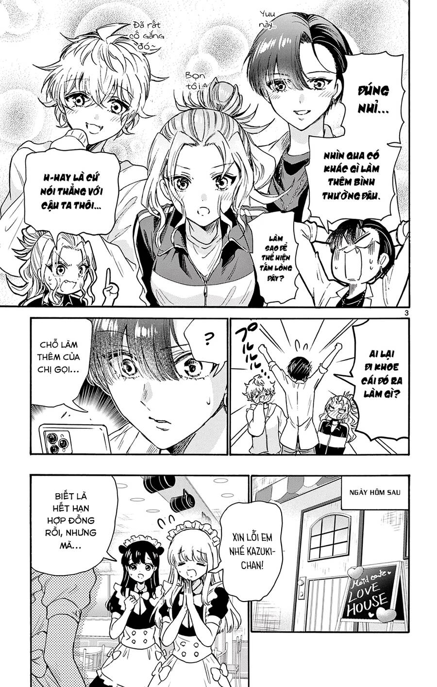 Ba Chị Em Nhà Mikadono Dễ Đối Phó Thật Đấy Chap 64 - Next Chap 65