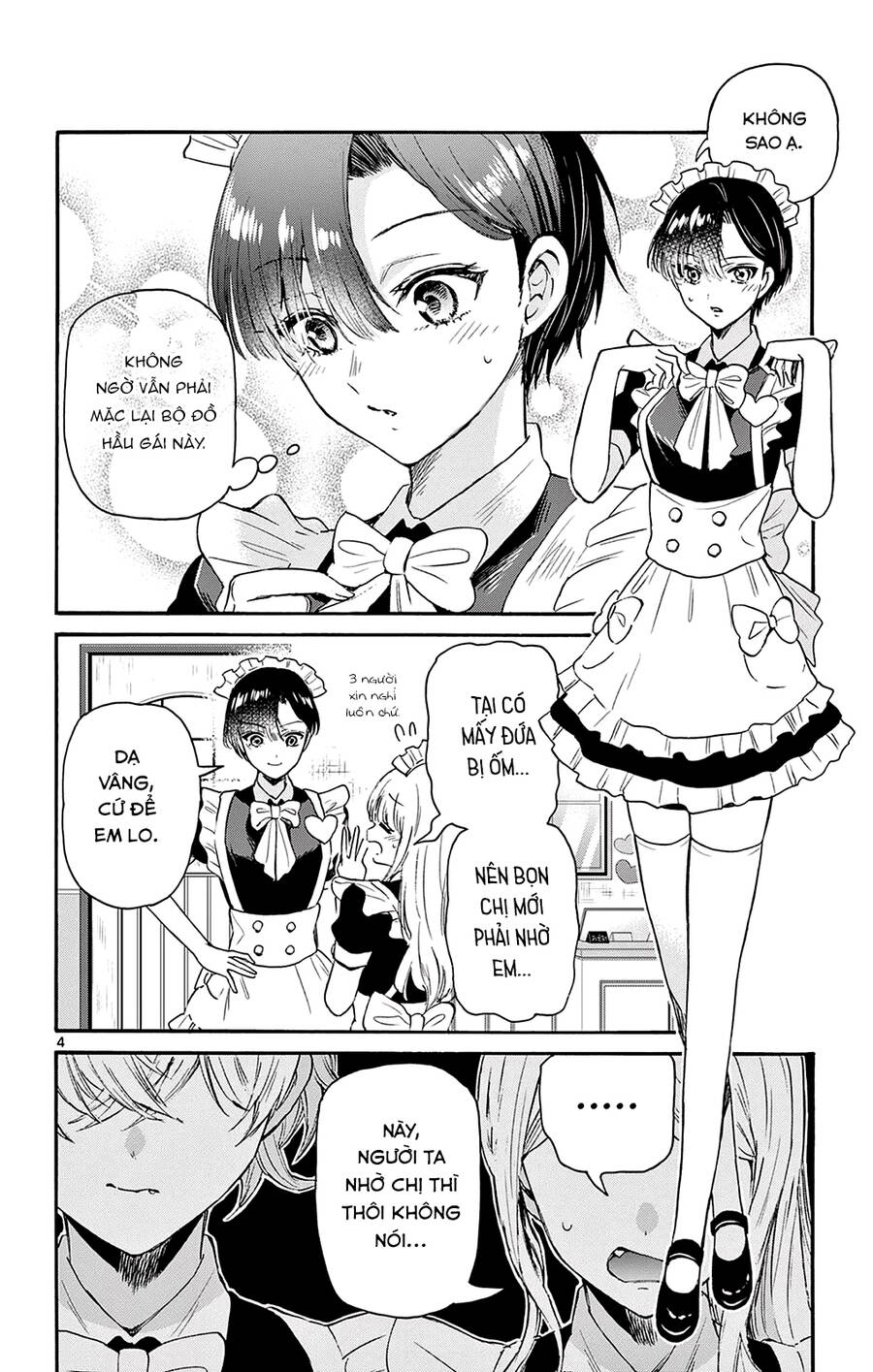 Ba Chị Em Nhà Mikadono Dễ Đối Phó Thật Đấy Chap 64 - Next Chap 65