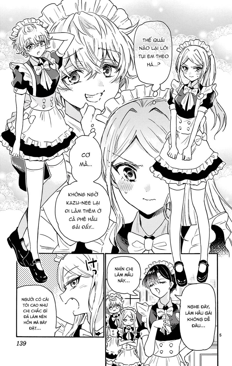 Ba Chị Em Nhà Mikadono Dễ Đối Phó Thật Đấy Chap 64 - Next Chap 65