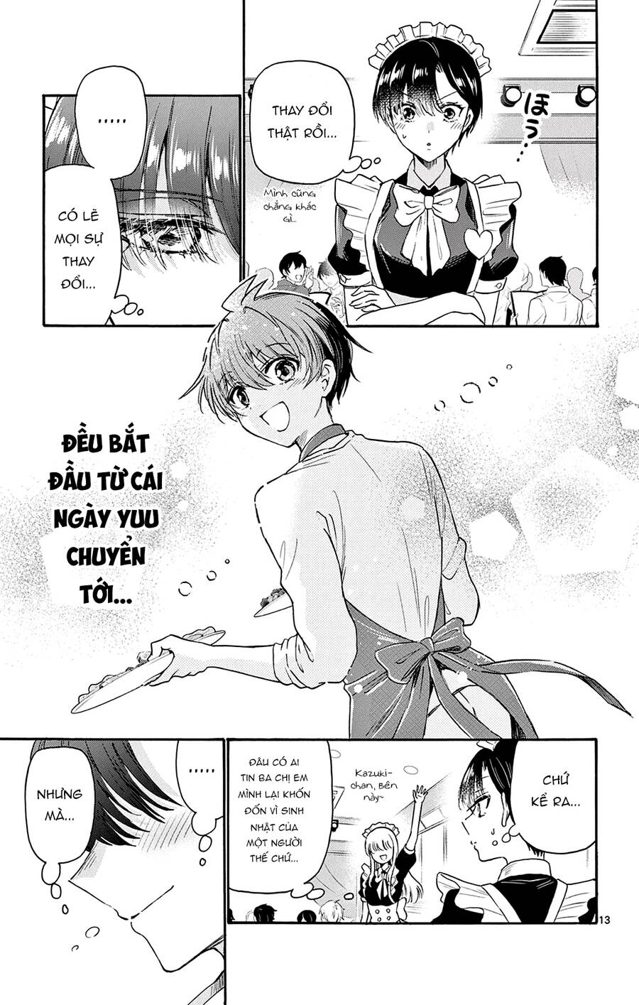 Ba Chị Em Nhà Mikadono Dễ Đối Phó Thật Đấy Chap 64 - Next Chap 65