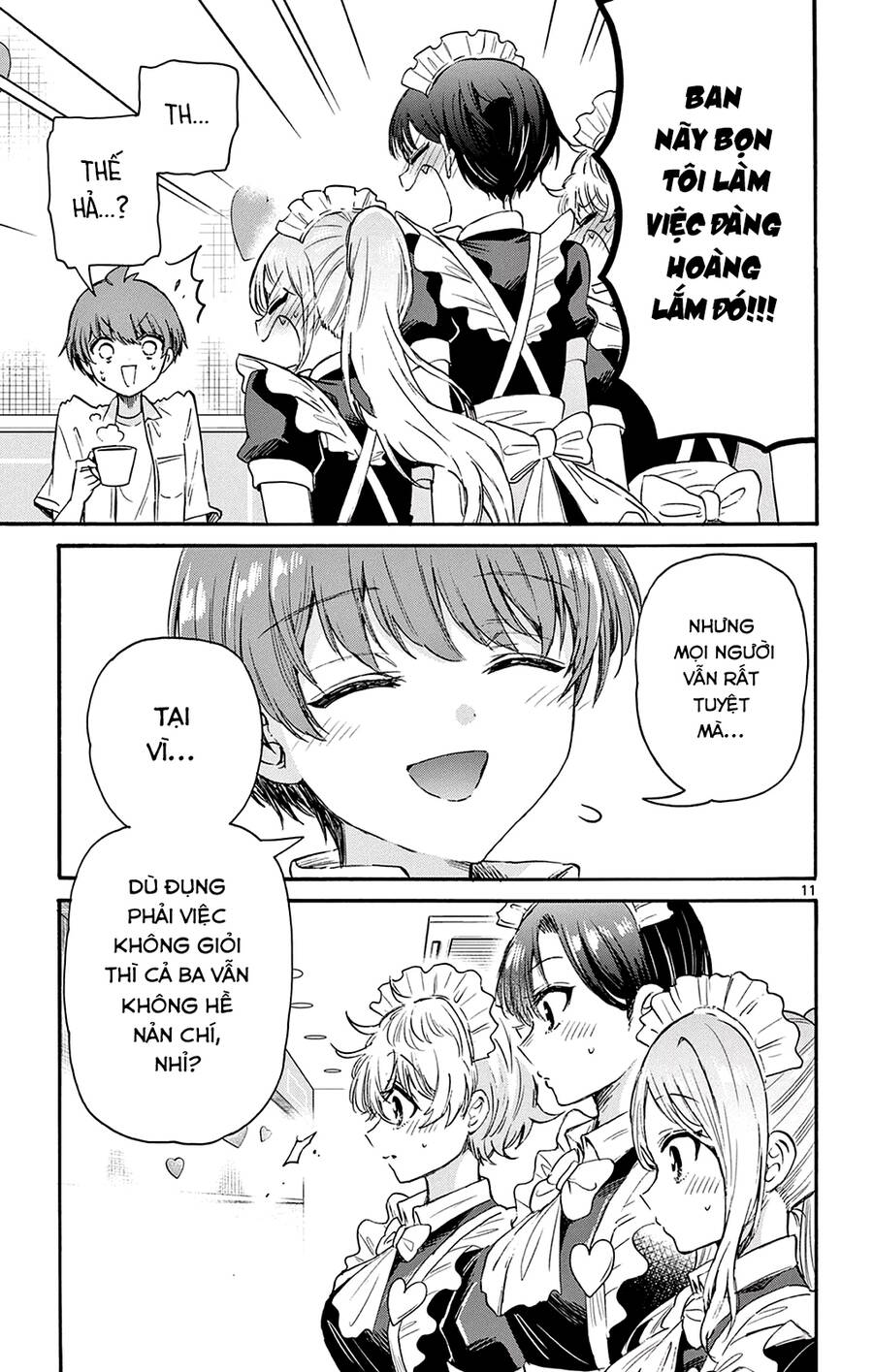 Ba Chị Em Nhà Mikadono Dễ Đối Phó Thật Đấy Chap 65 - Next Chap 66