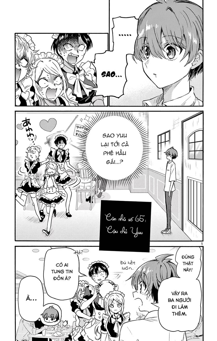 Ba Chị Em Nhà Mikadono Dễ Đối Phó Thật Đấy Chap 65 - Next Chap 66