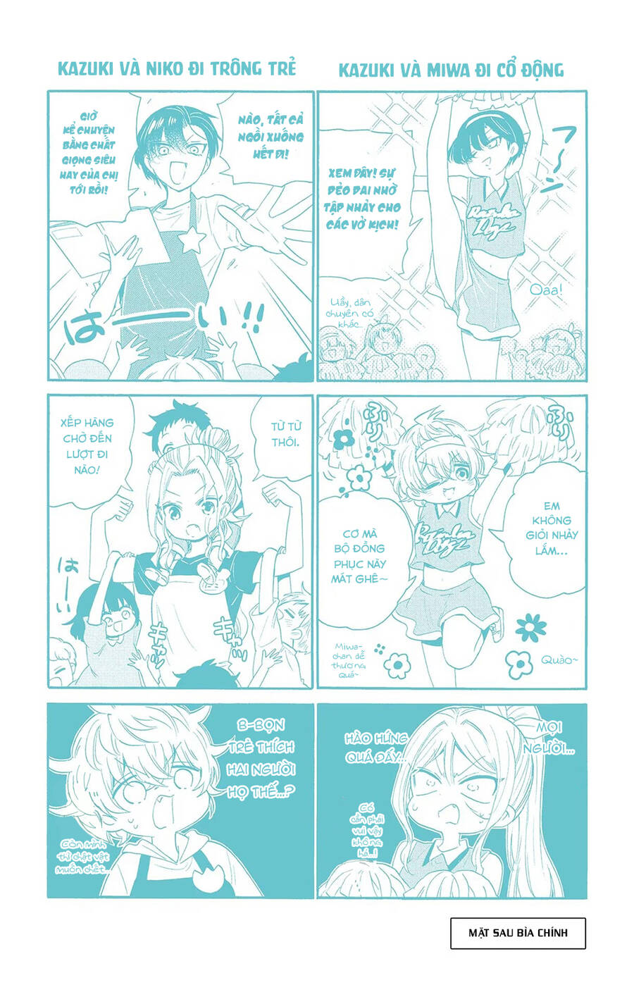 Ba Chị Em Nhà Mikadono Dễ Đối Phó Thật Đấy Chap 66.5 - Next Chap 67.5
