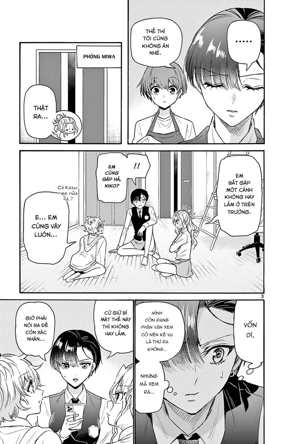 Ba Chị Em Nhà Mikadono Dễ Đối Phó Thật Đấy Chap 68 - Next Chap 69
