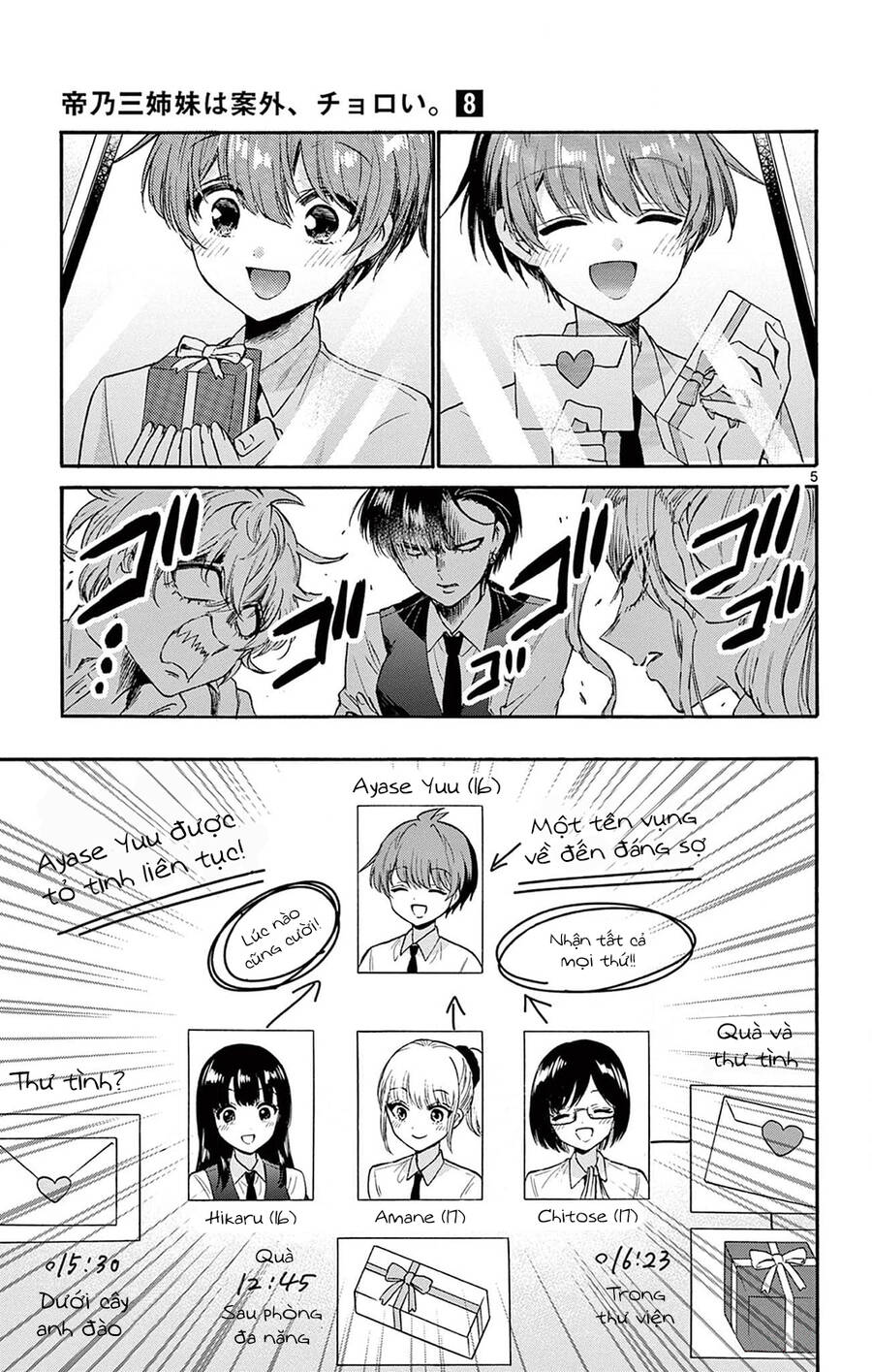 Ba Chị Em Nhà Mikadono Dễ Đối Phó Thật Đấy Chap 68 - Next Chap 69