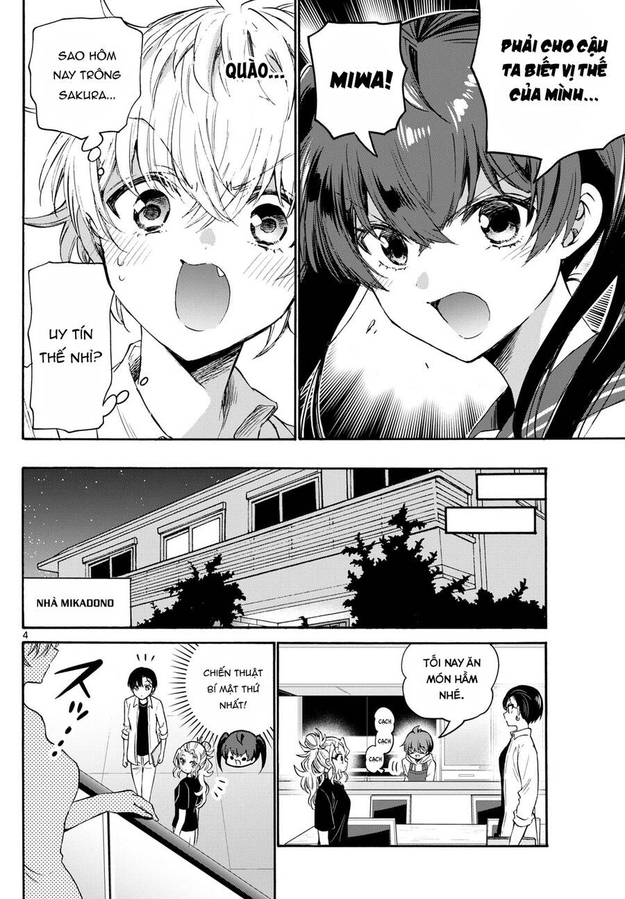 Ba Chị Em Nhà Mikadono Dễ Đối Phó Thật Đấy Chap 71 - Next Chap 72