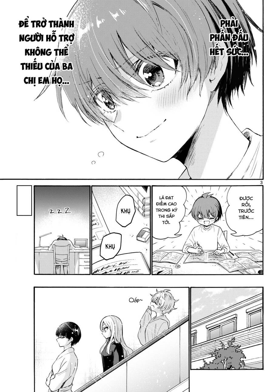 Ba Chị Em Nhà Mikadono Dễ Đối Phó Thật Đấy Chap 73 - Next Chap 74