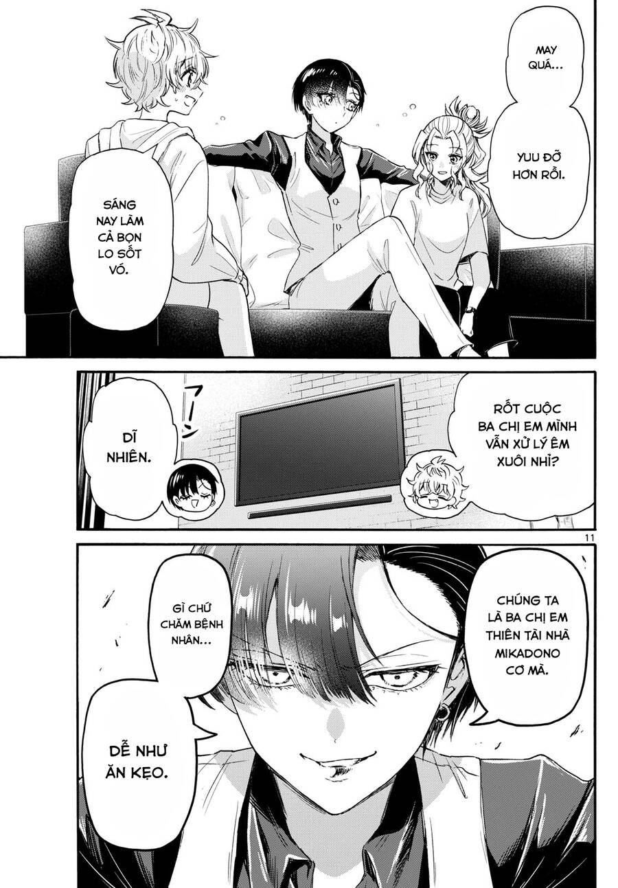 Ba Chị Em Nhà Mikadono Dễ Đối Phó Thật Đấy Chap 74 - Next Chap 75