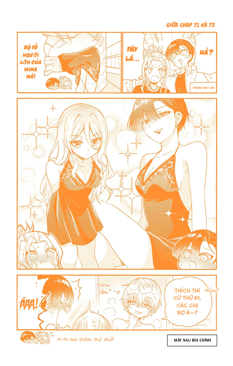 Ba Chị Em Nhà Mikadono Dễ Đối Phó Thật Đấy Chap 76.5 - Next Chap 77.5
