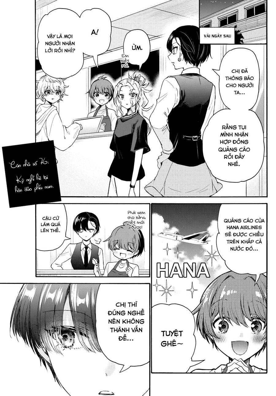 Ba Chị Em Nhà Mikadono Dễ Đối Phó Thật Đấy Chap 76 - Next Chap 77