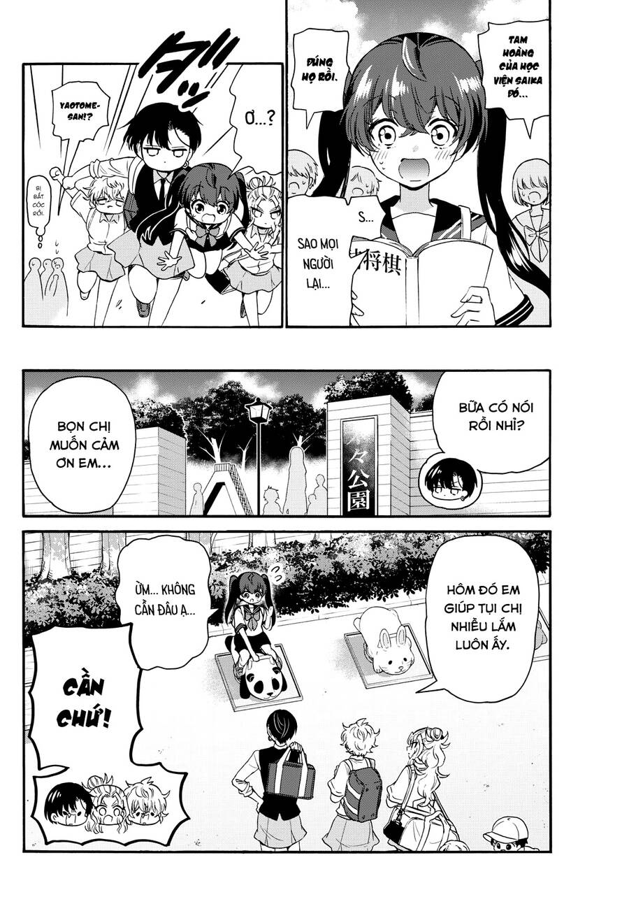 Ba Chị Em Nhà Mikadono Dễ Đối Phó Thật Đấy Chap 81 - Next Chap 82