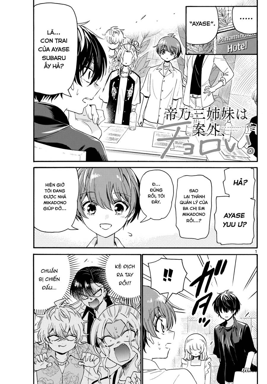 Ba Chị Em Nhà Mikadono Dễ Đối Phó Thật Đấy Chap 84 - Next Chap 85