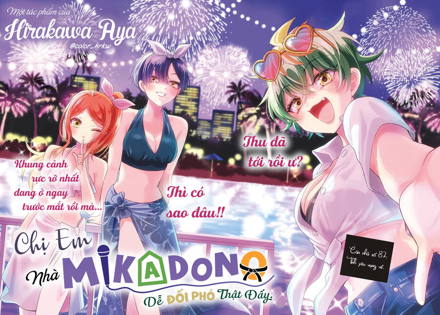 Ba Chị Em Nhà Mikadono Dễ Đối Phó Thật Đấy Chap 87 - Next Chap 88