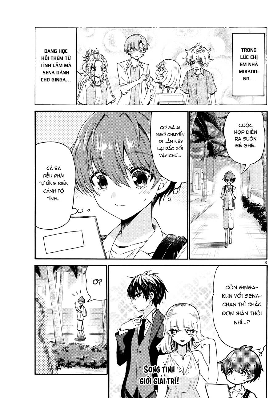 Ba Chị Em Nhà Mikadono Dễ Đối Phó Thật Đấy Chap 87 - Next Chap 88