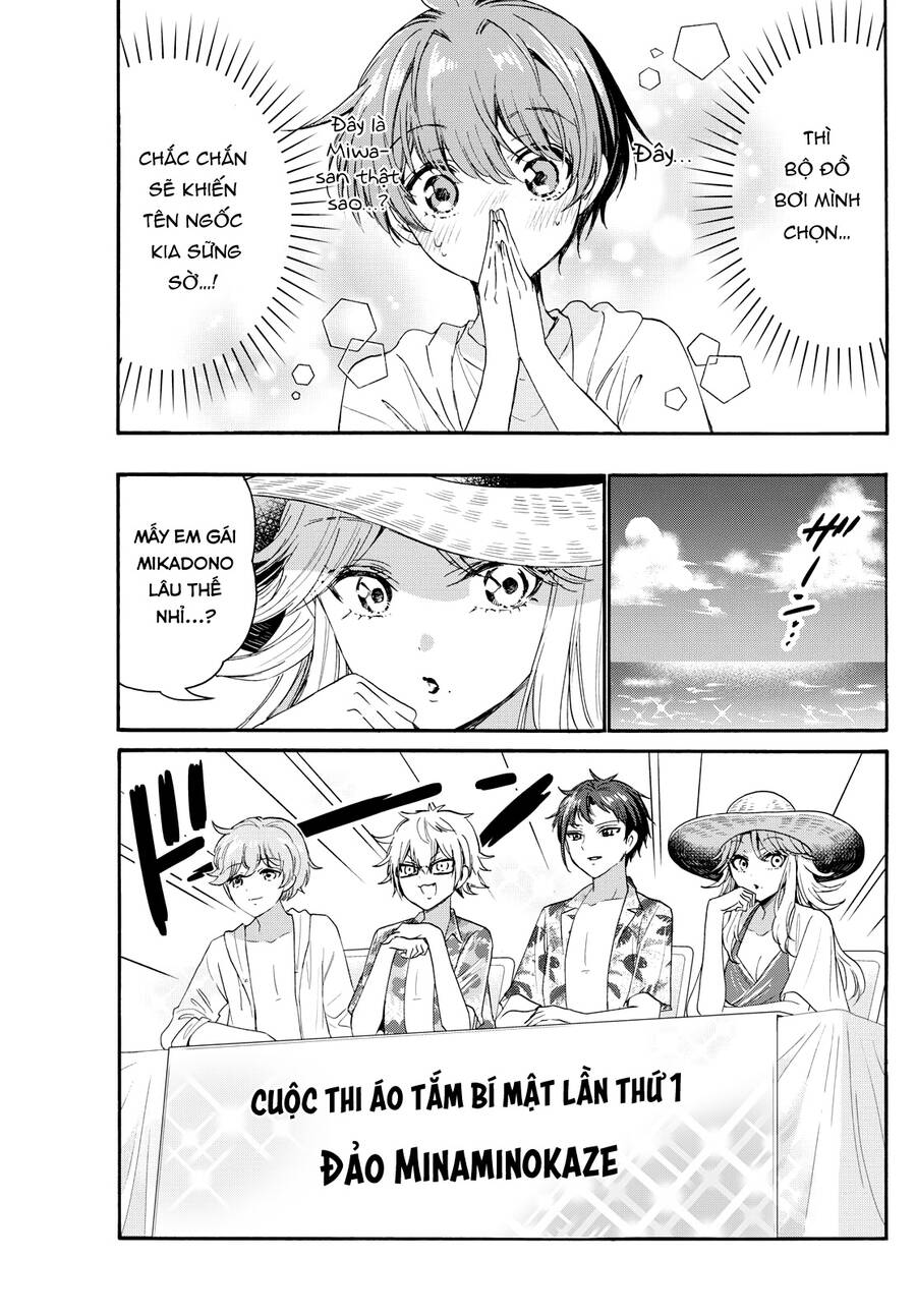 Ba Chị Em Nhà Mikadono Dễ Đối Phó Thật Đấy Chap 89 - Next Chap 90
