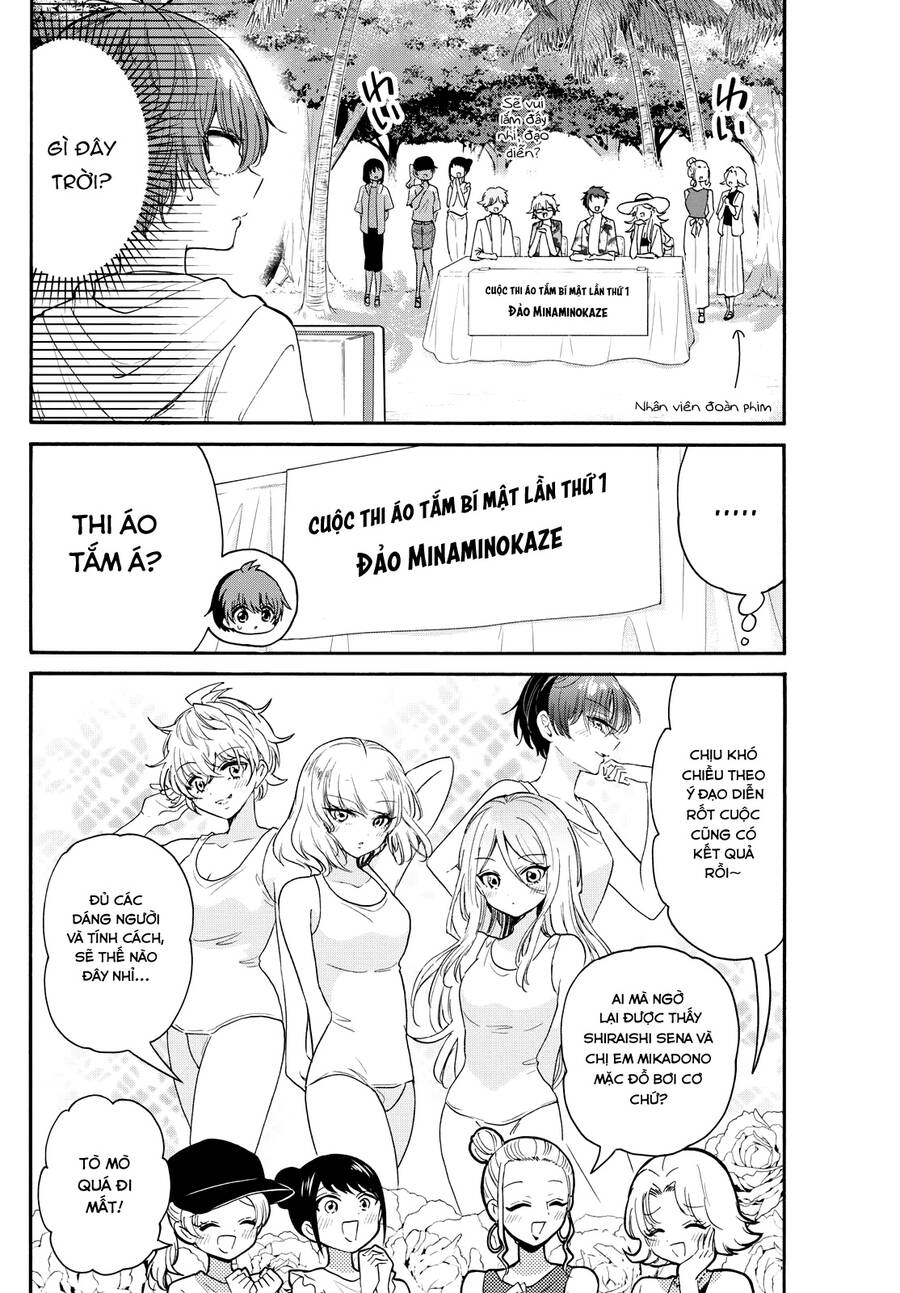 Ba Chị Em Nhà Mikadono Dễ Đối Phó Thật Đấy Chap 89 - Next Chap 90