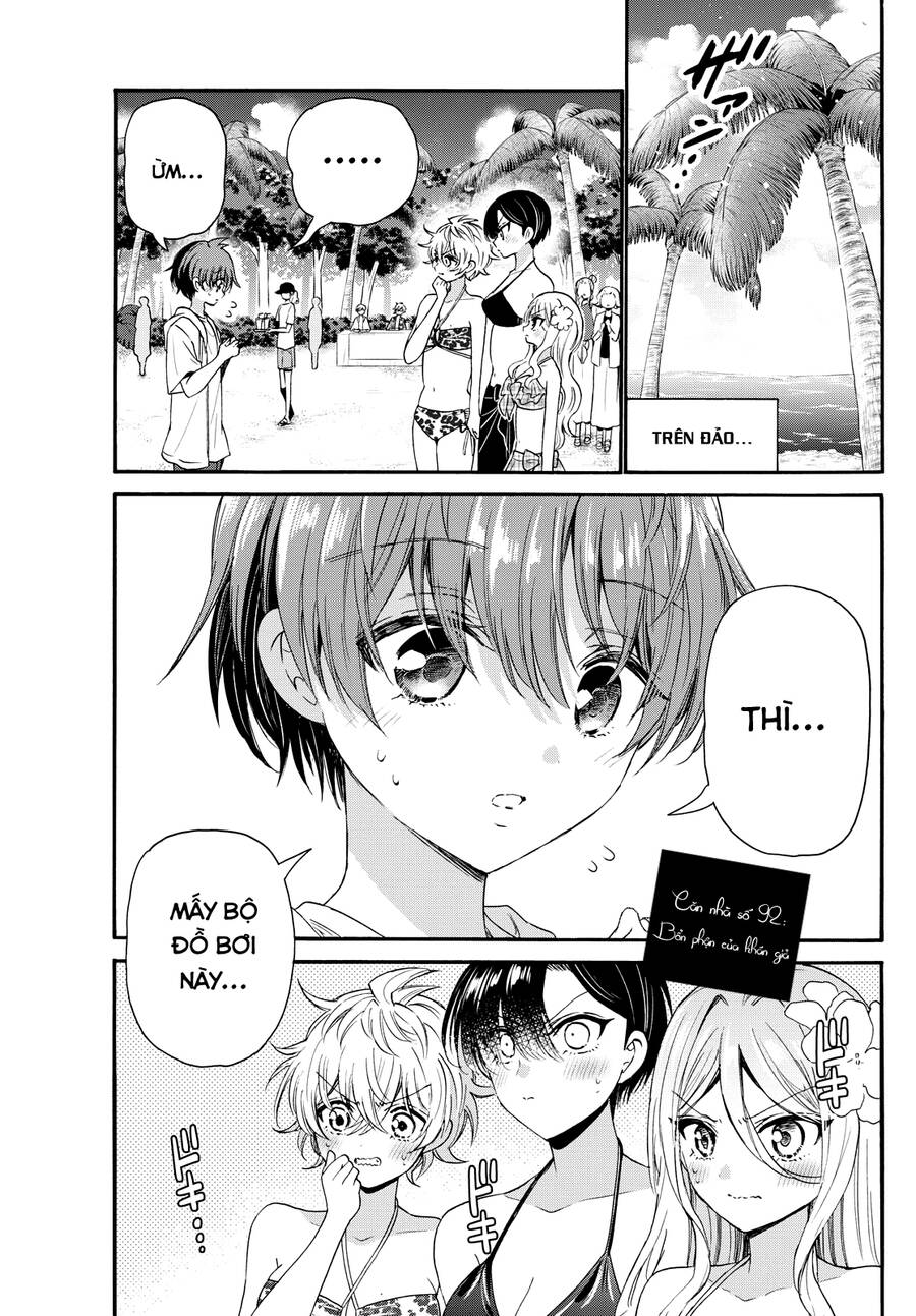 Ba Chị Em Nhà Mikadono Dễ Đối Phó Thật Đấy Chap 92 - Next Chap 93