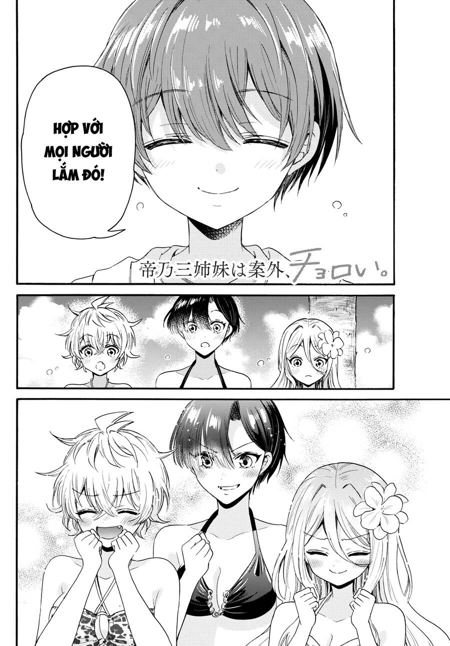 Ba Chị Em Nhà Mikadono Dễ Đối Phó Thật Đấy Chap 92 - Next Chap 93