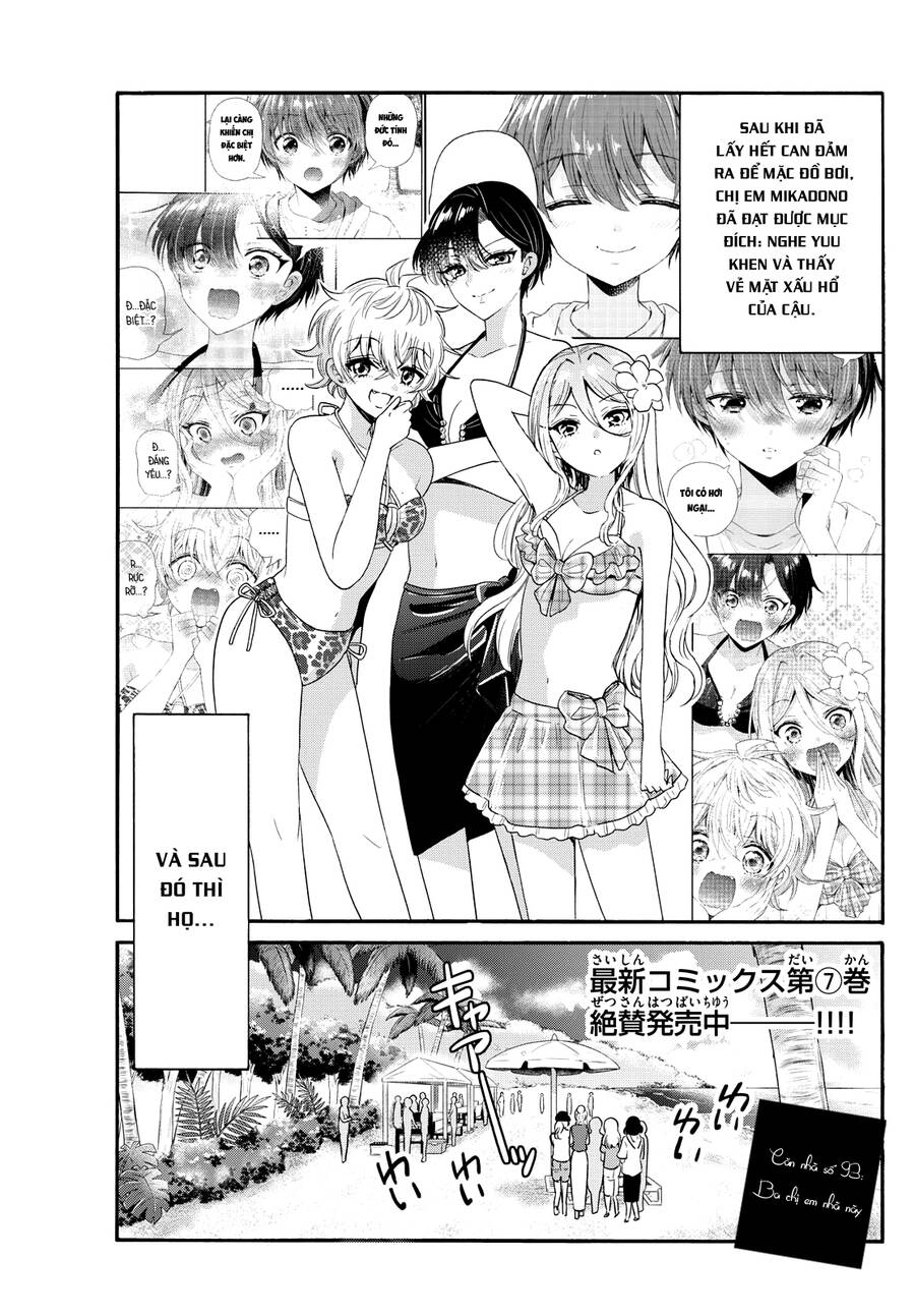 Ba Chị Em Nhà Mikadono Dễ Đối Phó Thật Đấy Chap 93 - Next Chap 94