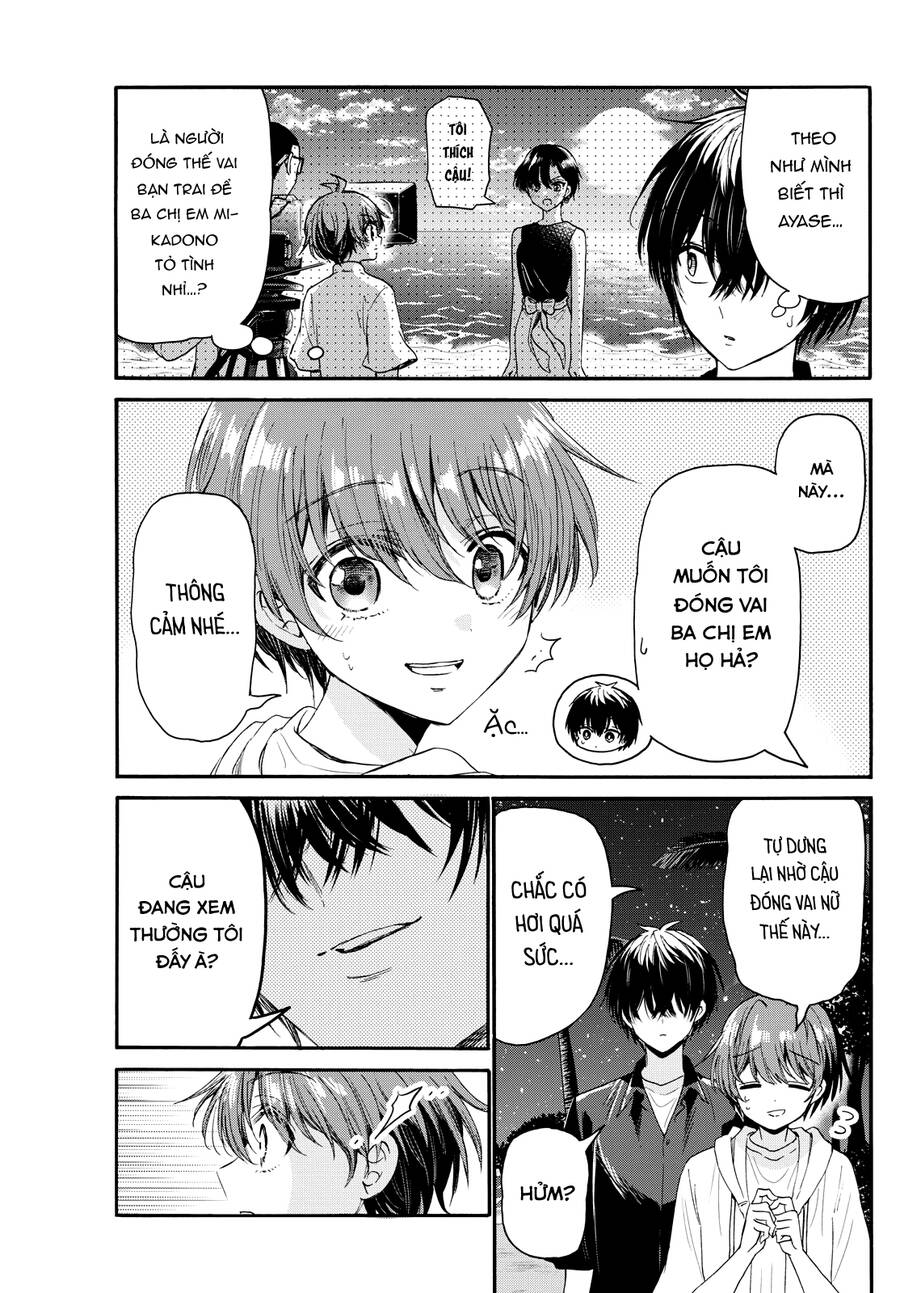 Ba Chị Em Nhà Mikadono Dễ Đối Phó Thật Đấy Chap 97 - Next Chap 98