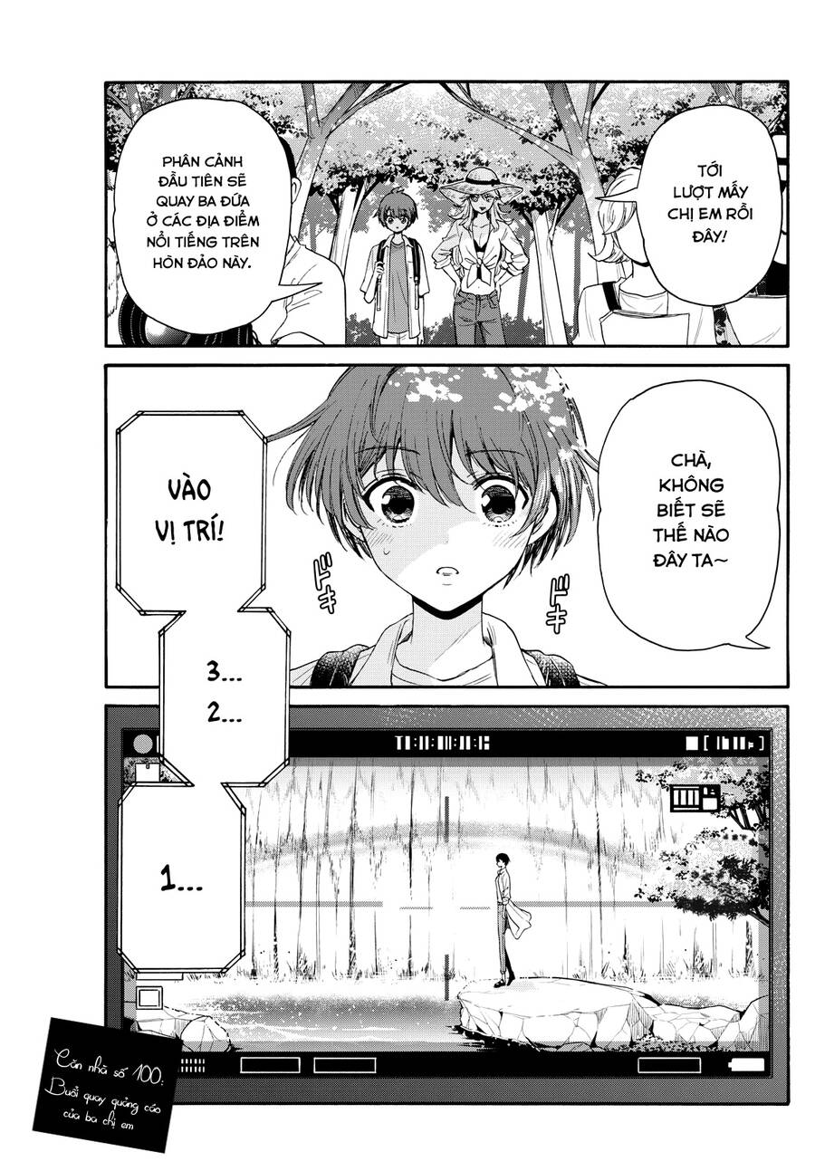 Ba Chị Em Nhà Mikadono Dễ Đối Phó Thật Đấy Chap 100 - Next Chap 101