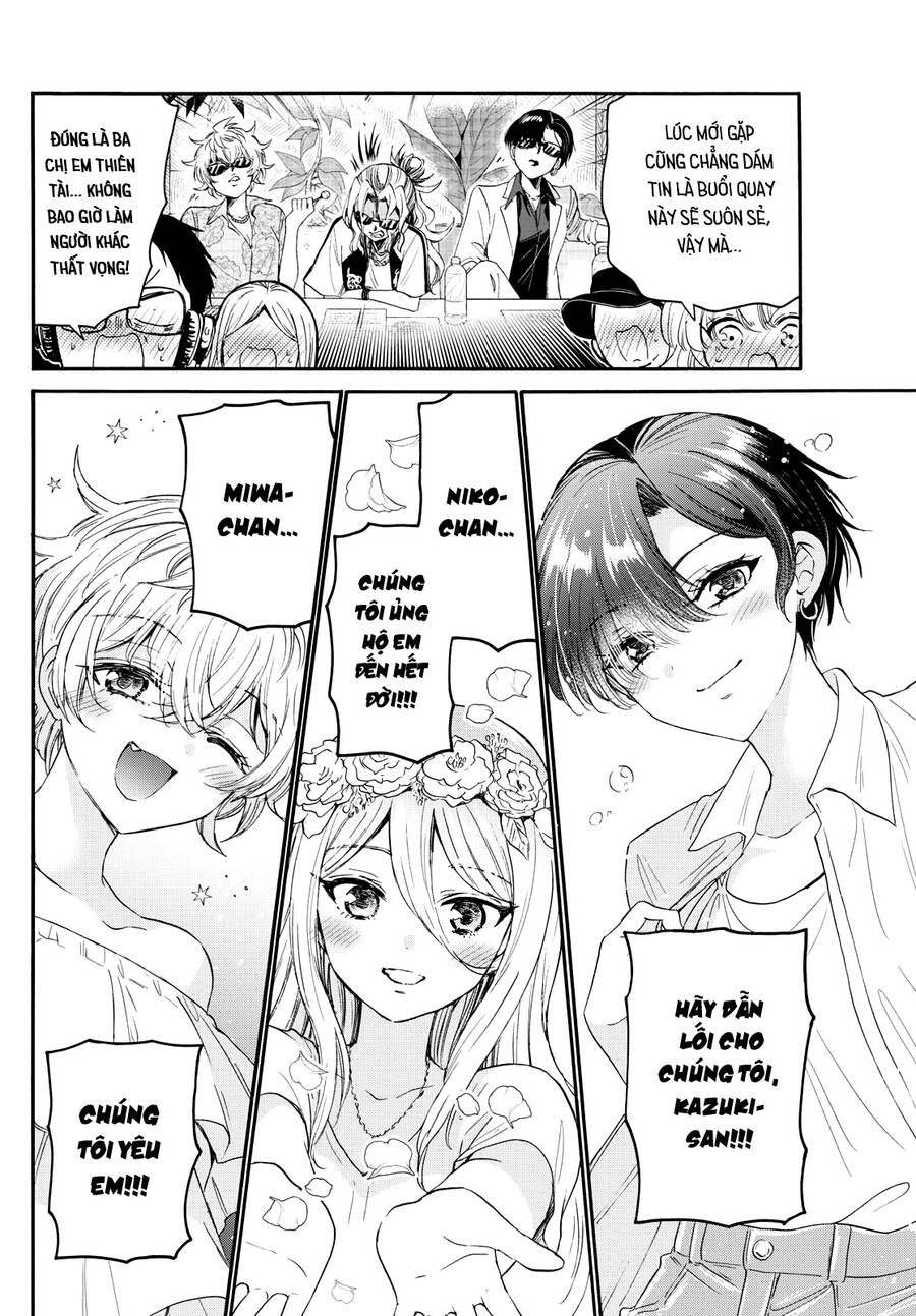Ba Chị Em Nhà Mikadono Dễ Đối Phó Thật Đấy Chap 100 - Next Chap 101
