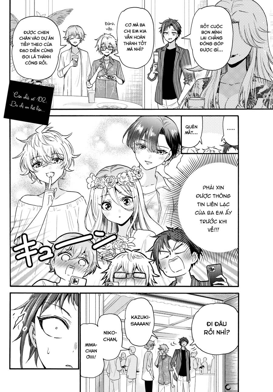 Ba Chị Em Nhà Mikadono Dễ Đối Phó Thật Đấy Chap 102 - Next Chap 103