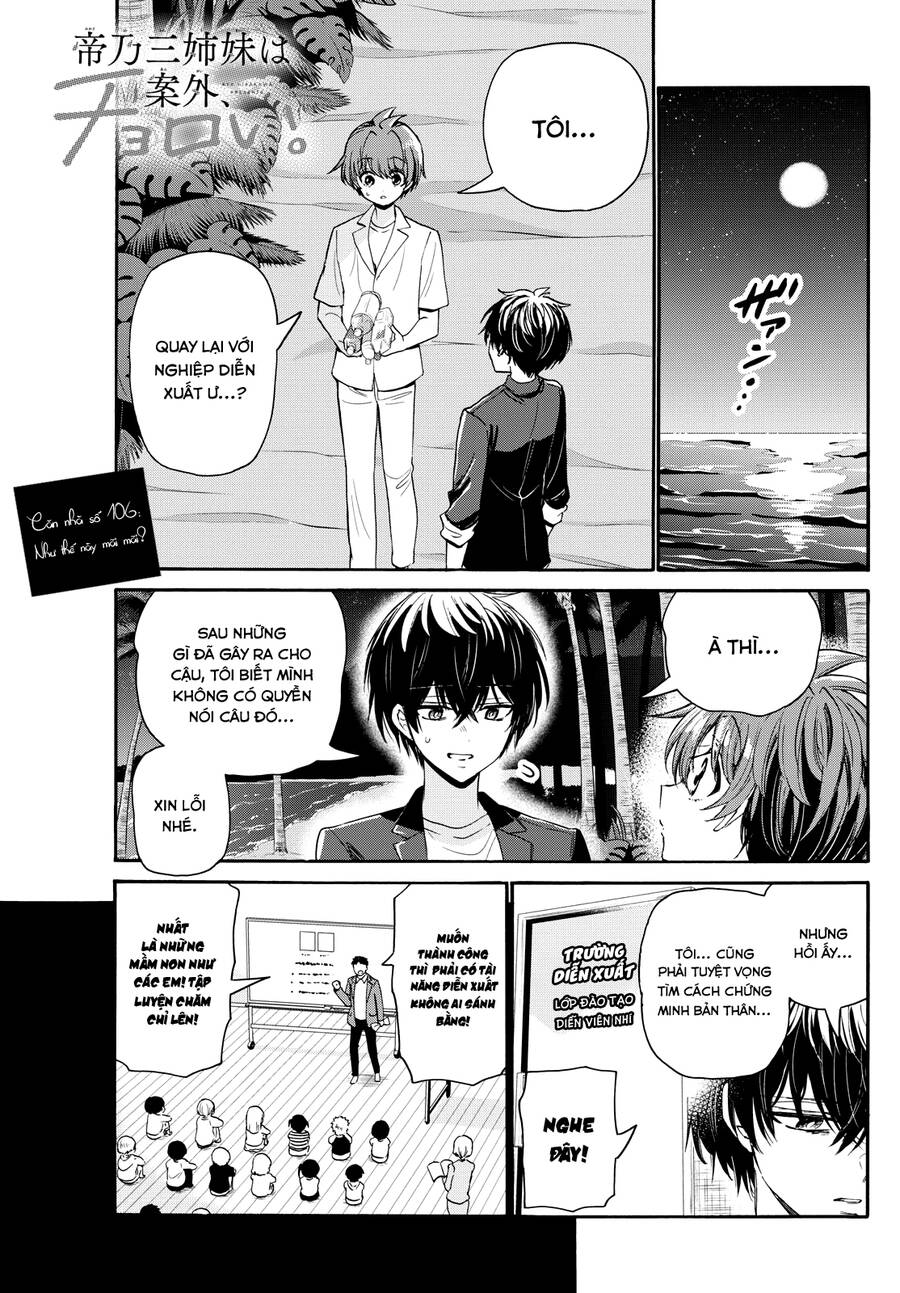 Ba Chị Em Nhà Mikadono Dễ Đối Phó Thật Đấy Chap 106 - Next Chap 107