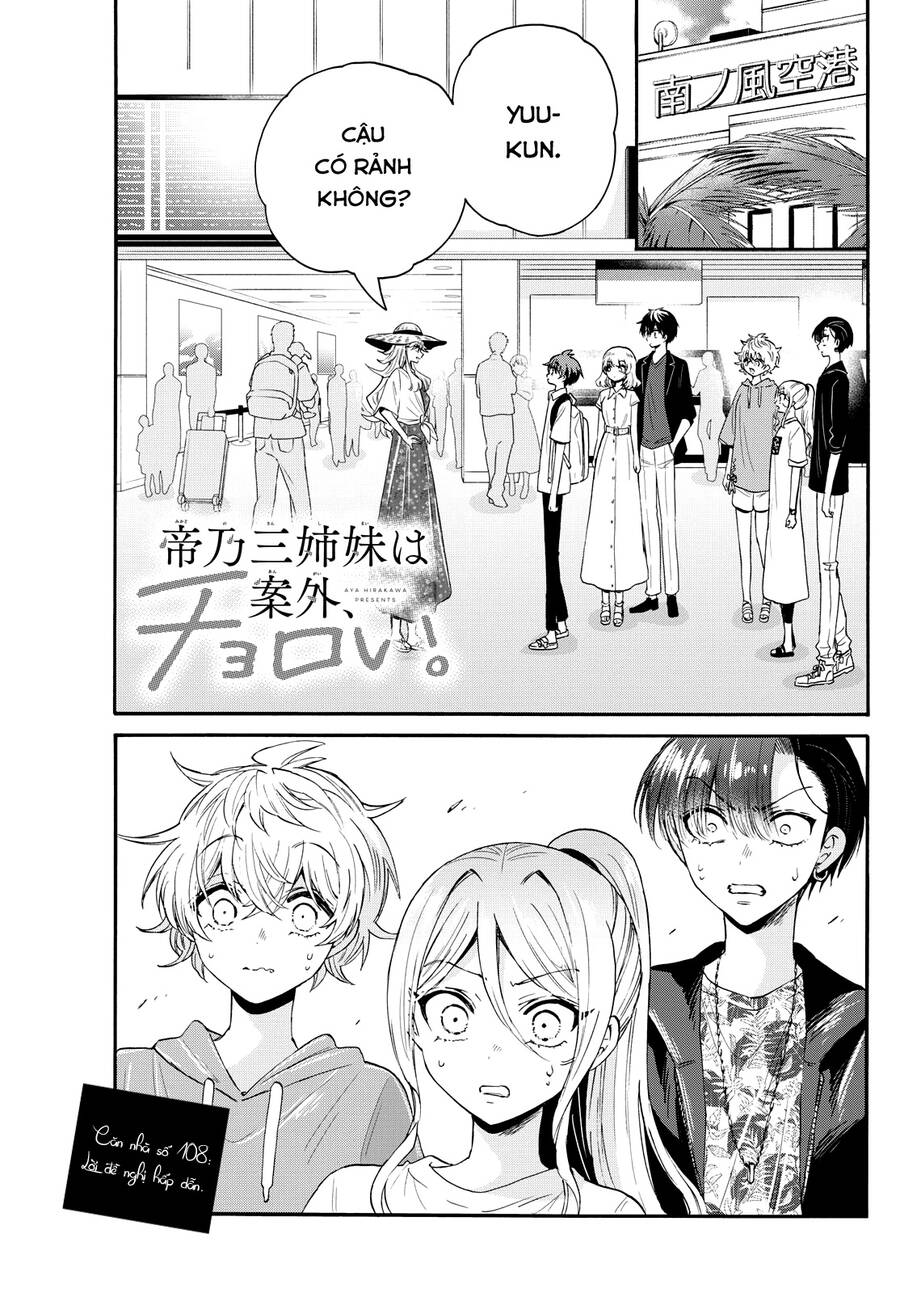 Ba Chị Em Nhà Mikadono Dễ Đối Phó Thật Đấy Chap 108 - Next Chap 109