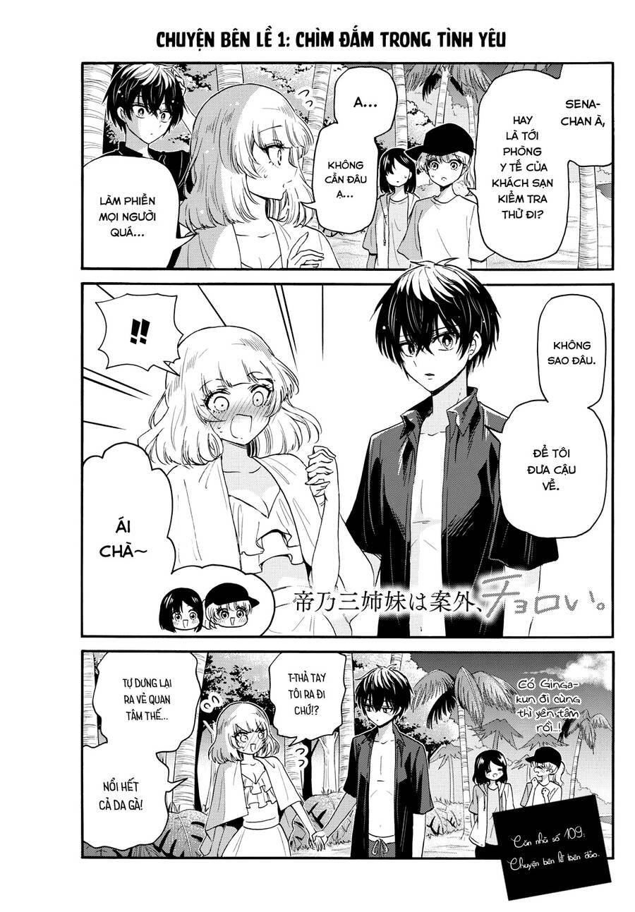 Ba Chị Em Nhà Mikadono Dễ Đối Phó Thật Đấy Chap 109 - Next Chap 110