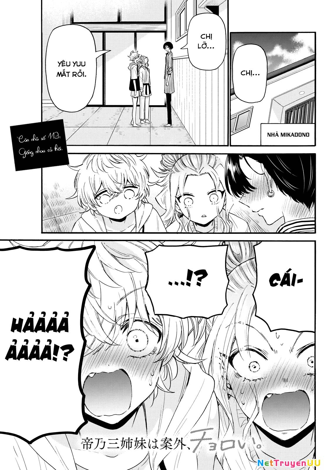 Ba Chị Em Nhà Mikadono Dễ Đối Phó Thật Đấy Chap 113 - Next Chap 114
