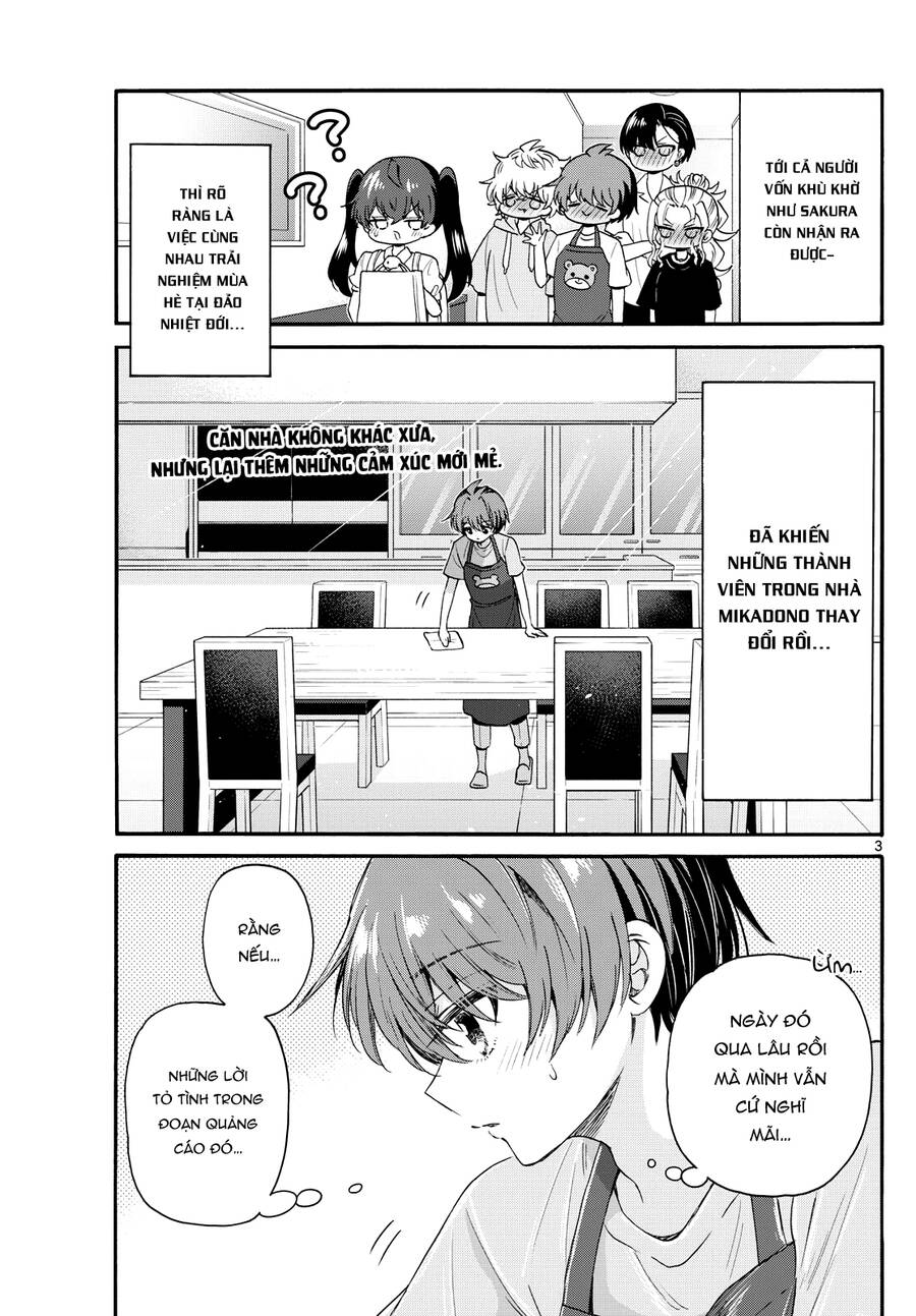 Ba Chị Em Nhà Mikadono Dễ Đối Phó Thật Đấy Chap 111 - Next Chap 112