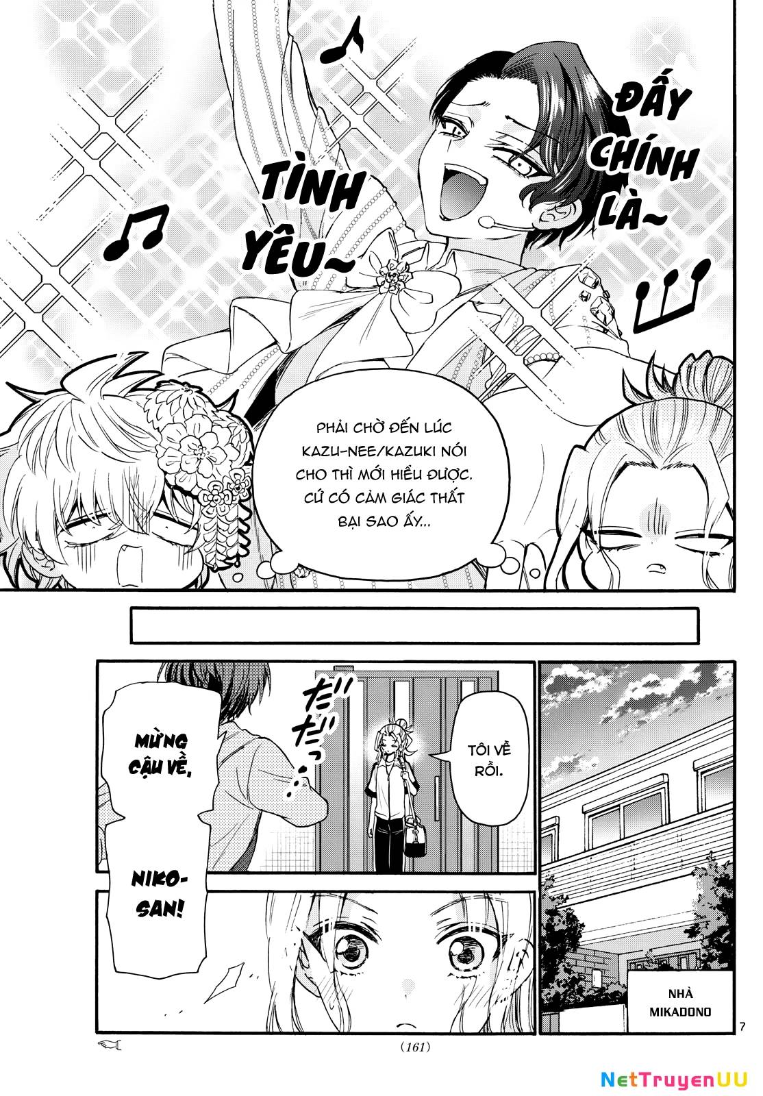 Ba Chị Em Nhà Mikadono Dễ Đối Phó Thật Đấy Chap 114 - Next Chap 115