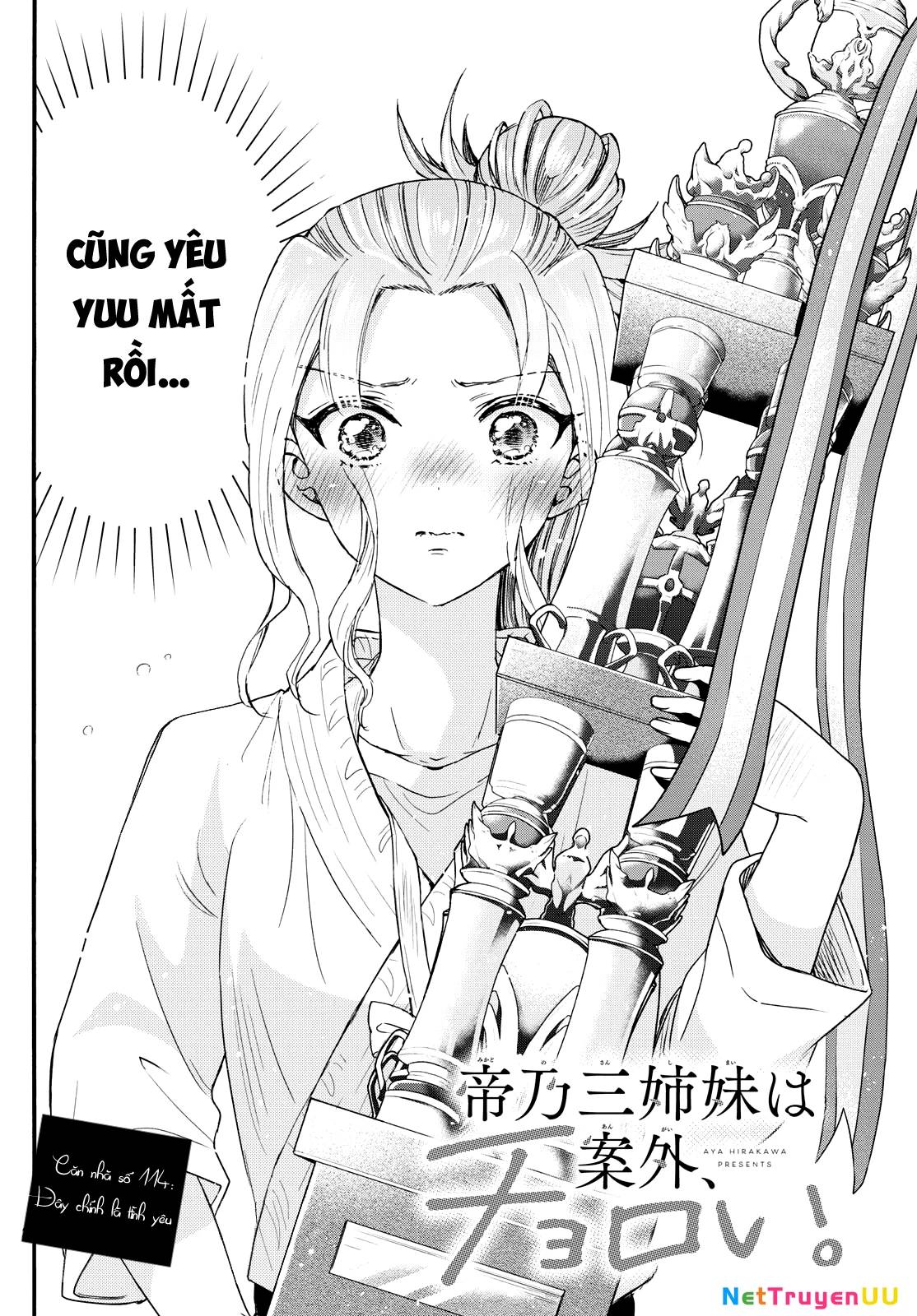 Ba Chị Em Nhà Mikadono Dễ Đối Phó Thật Đấy Chap 114 - Next Chap 115