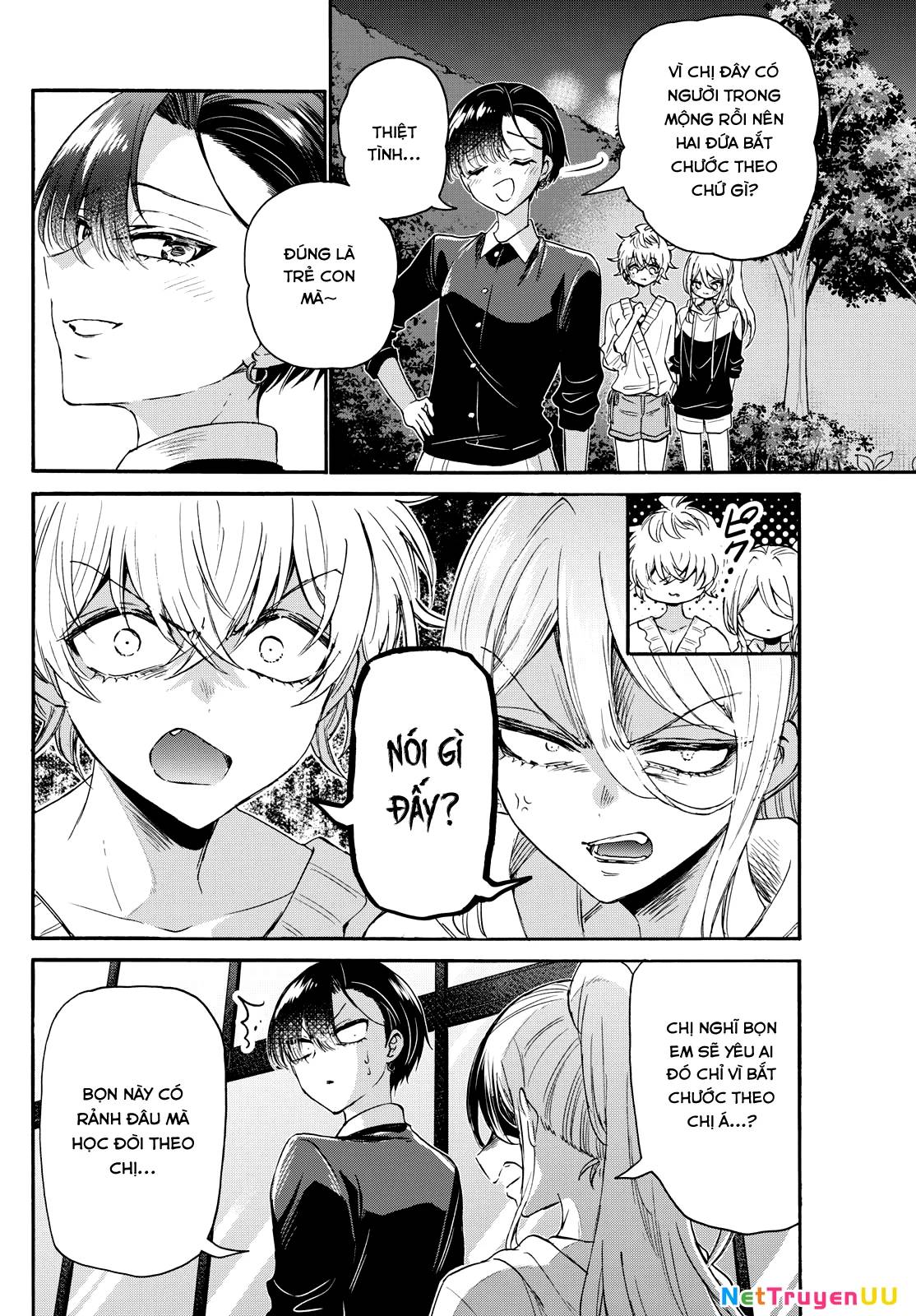 Ba Chị Em Nhà Mikadono Dễ Đối Phó Thật Đấy Chap 115 - Next Chap 116
