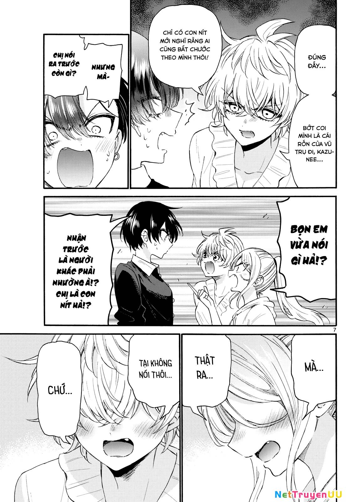 Ba Chị Em Nhà Mikadono Dễ Đối Phó Thật Đấy Chap 115 - Next Chap 116