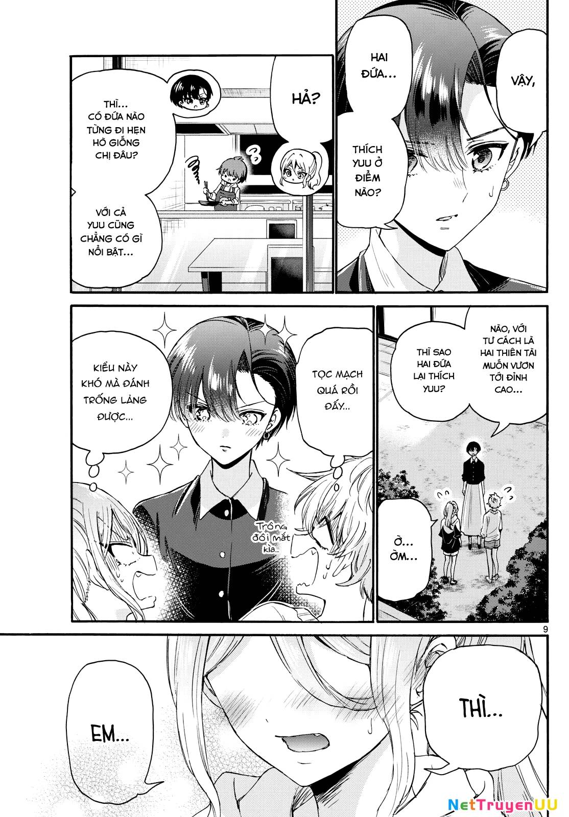 Ba Chị Em Nhà Mikadono Dễ Đối Phó Thật Đấy Chap 115 - Next Chap 116