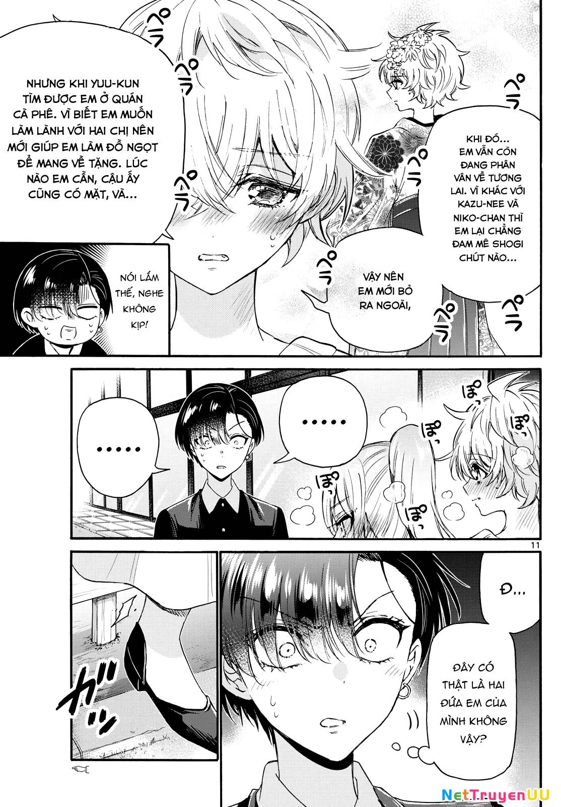 Ba Chị Em Nhà Mikadono Dễ Đối Phó Thật Đấy Chap 115 - Next Chap 116