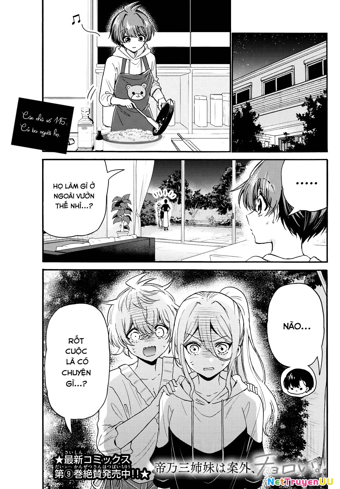 Ba Chị Em Nhà Mikadono Dễ Đối Phó Thật Đấy Chap 115 - Next Chap 116