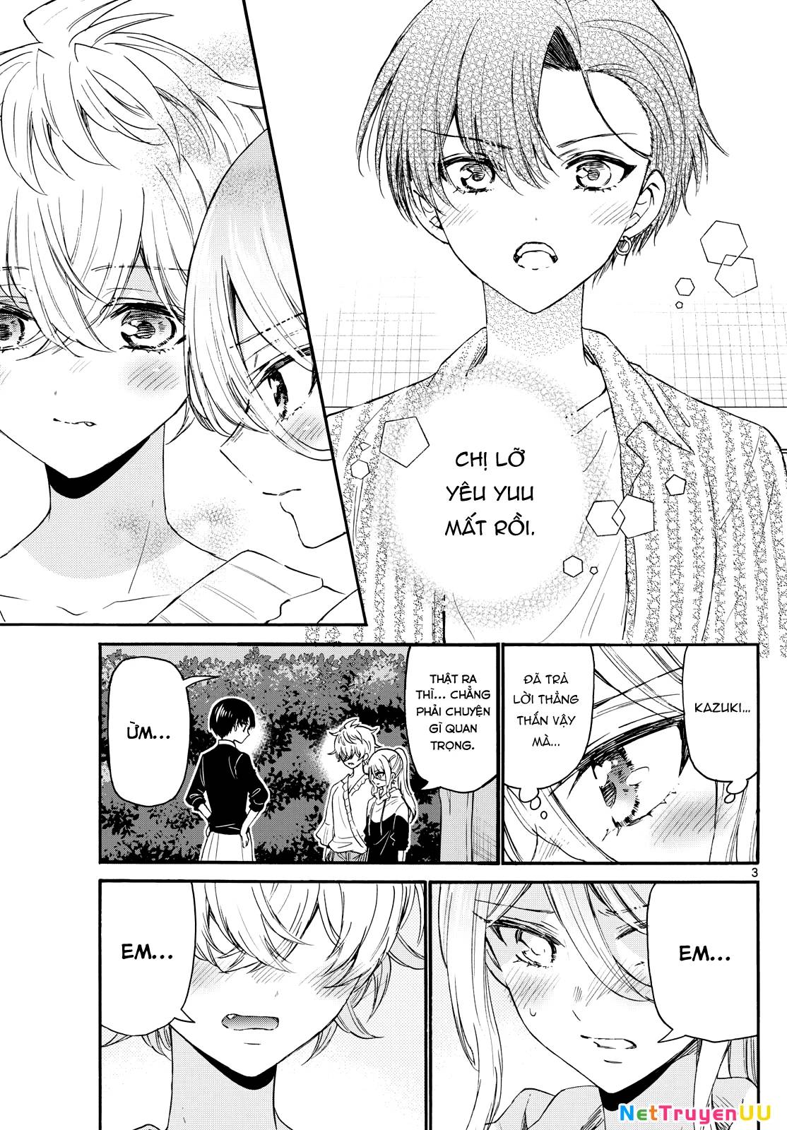 Ba Chị Em Nhà Mikadono Dễ Đối Phó Thật Đấy Chap 115 - Next Chap 116