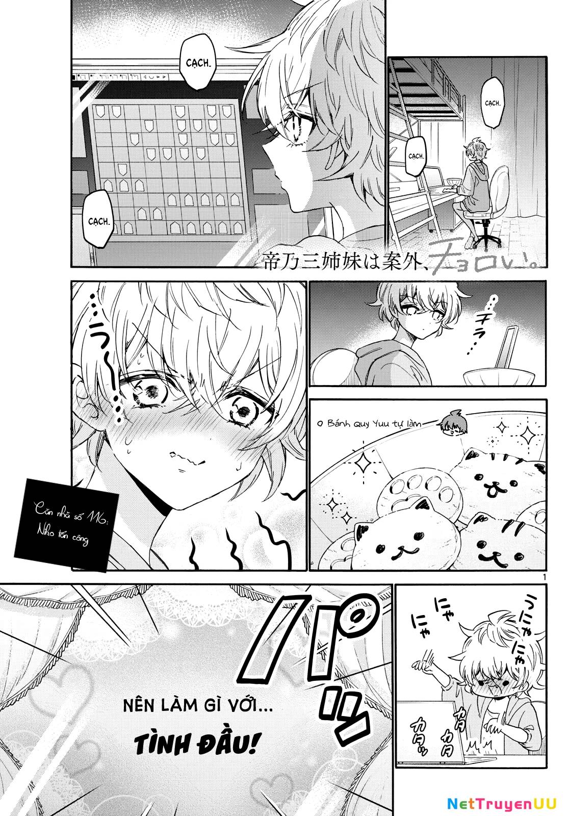 Ba Chị Em Nhà Mikadono Dễ Đối Phó Thật Đấy Chap 116 - Next Chap 117