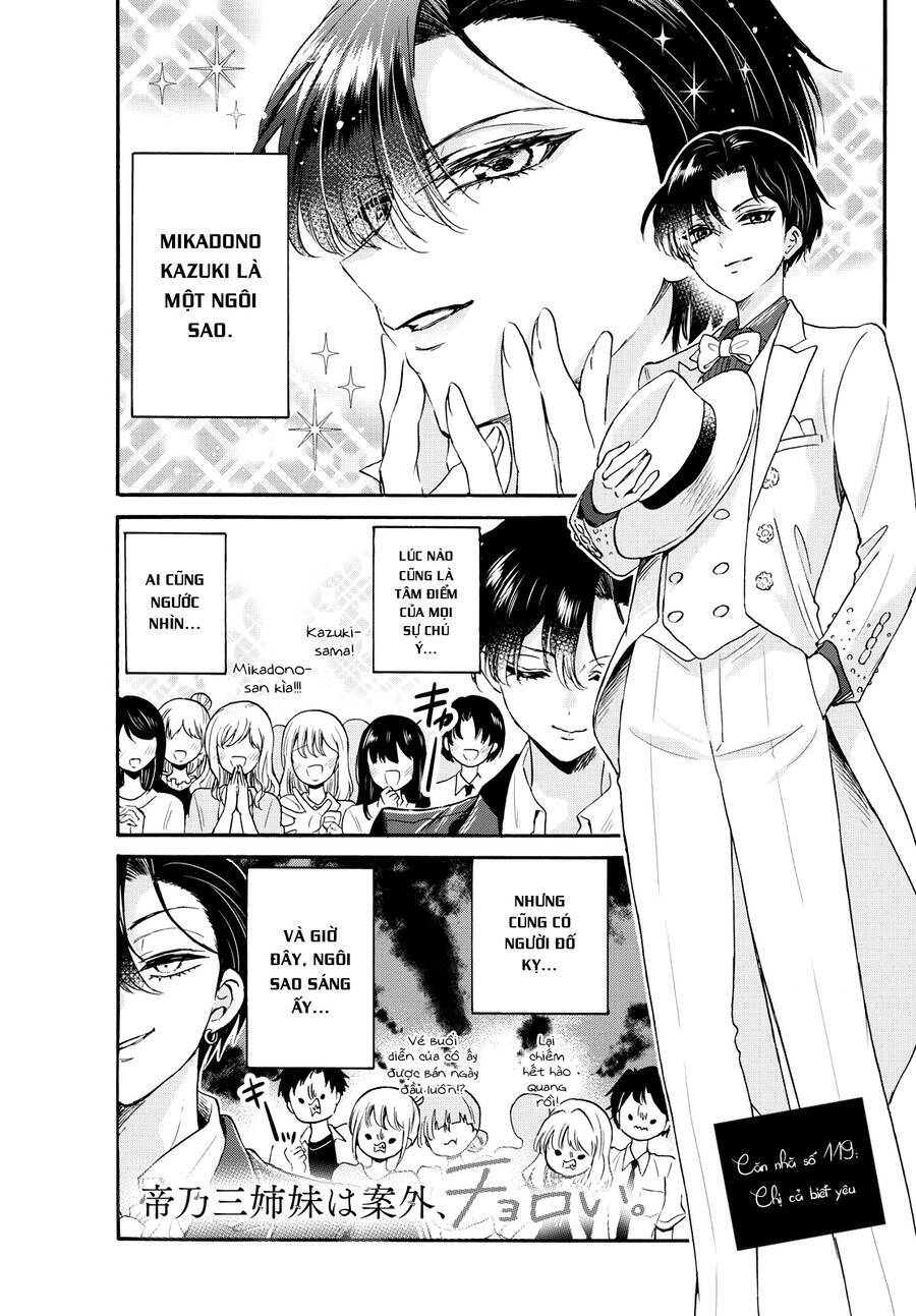 Ba Chị Em Nhà Mikadono Dễ Đối Phó Thật Đấy Chap 119 - Next Chap 120