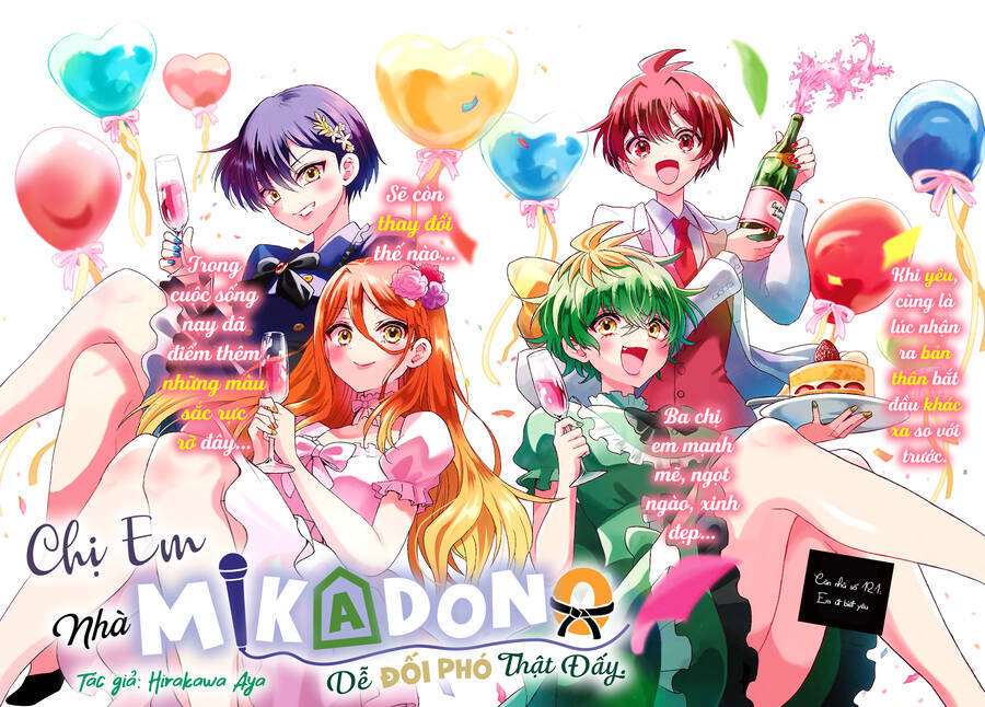 Ba Chị Em Nhà Mikadono Dễ Đối Phó Thật Đấy Chap 121 - Next Chap 122