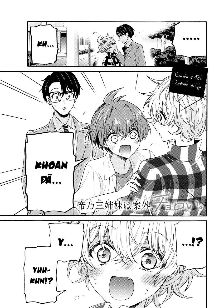 Ba Chị Em Nhà Mikadono Dễ Đối Phó Thật Đấy Chap 122 - Next Chap 123